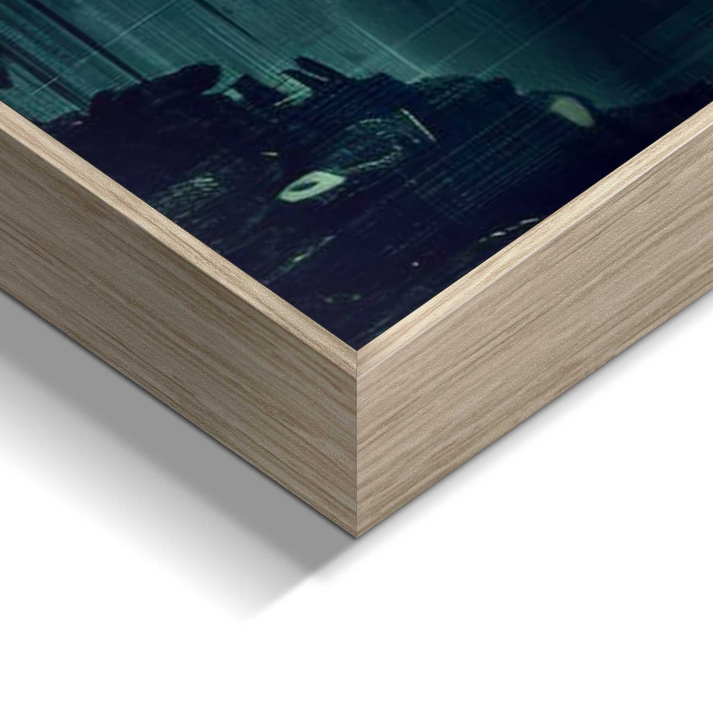 Wall Art Panel Cranes at Night 40x120