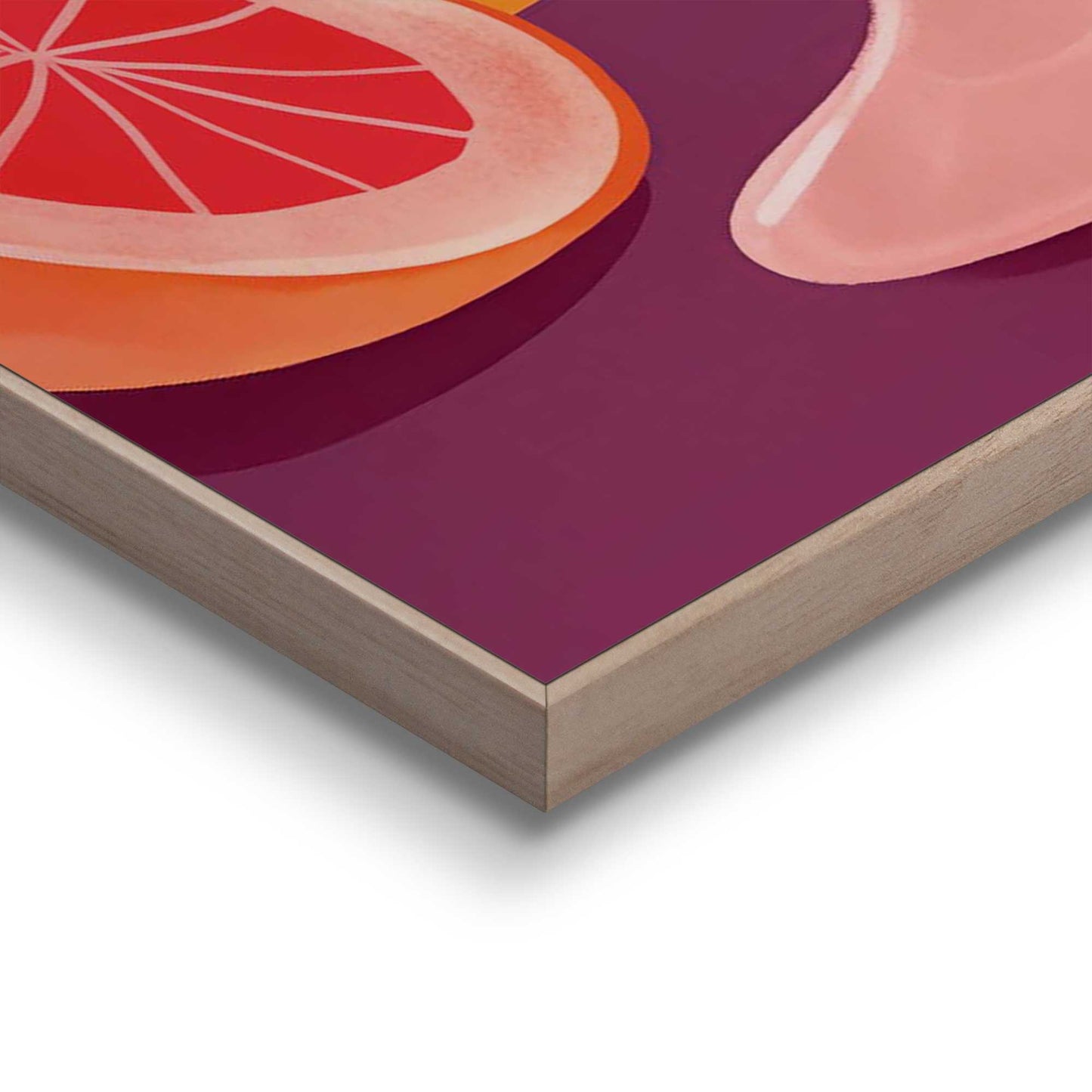 Framed Poster Vibrant Sangria Drinks 70x50