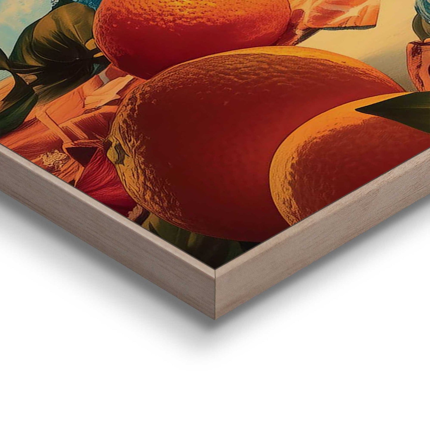 Framed Poster Aperol by the sea 70x50