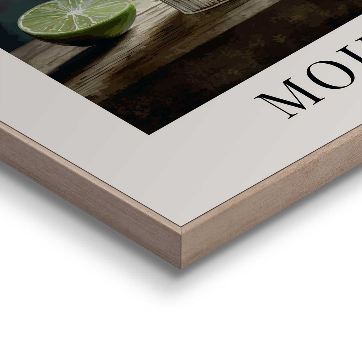 Framed Poster Mojito 50x40