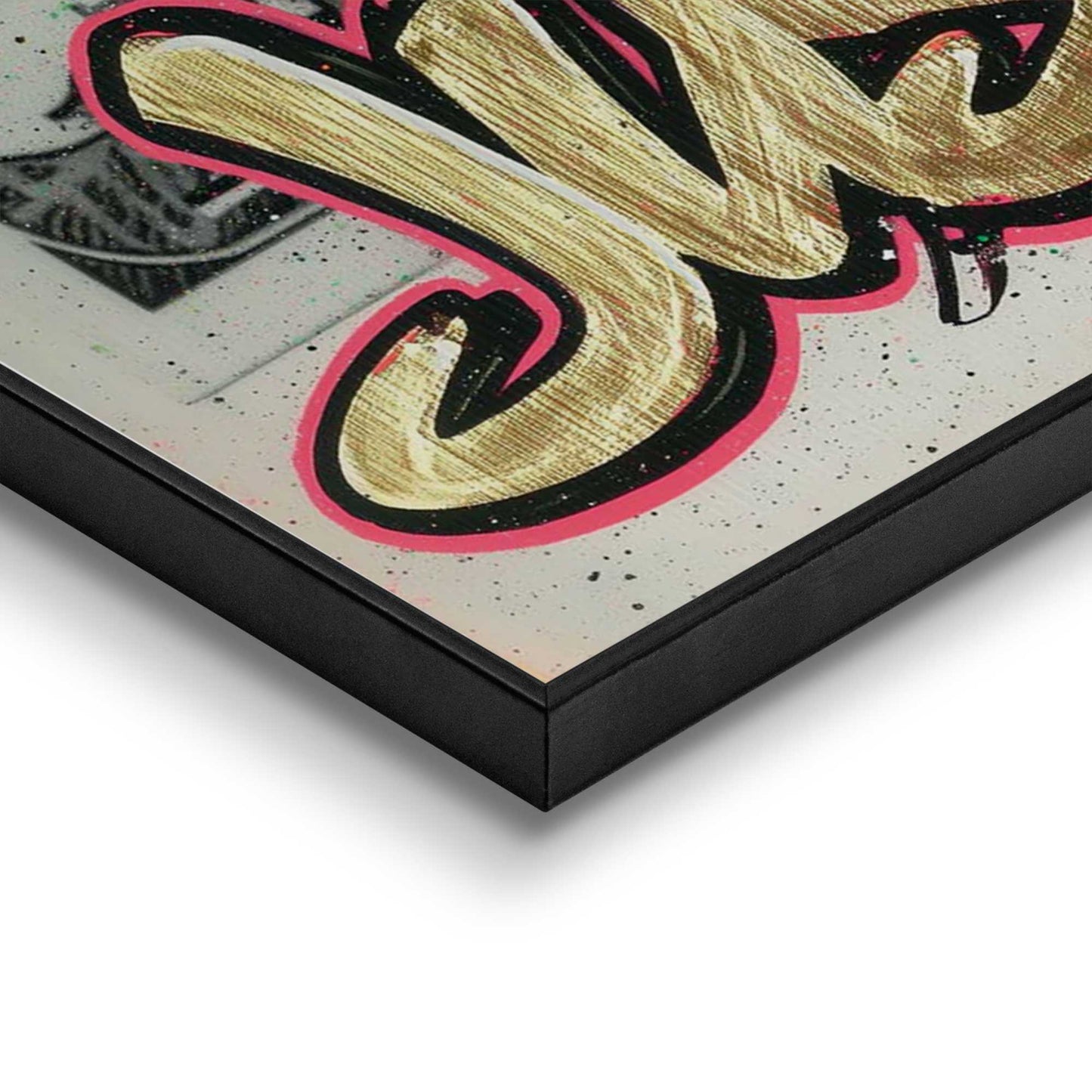Framed Poster No Limits, Just Luxury 50x70