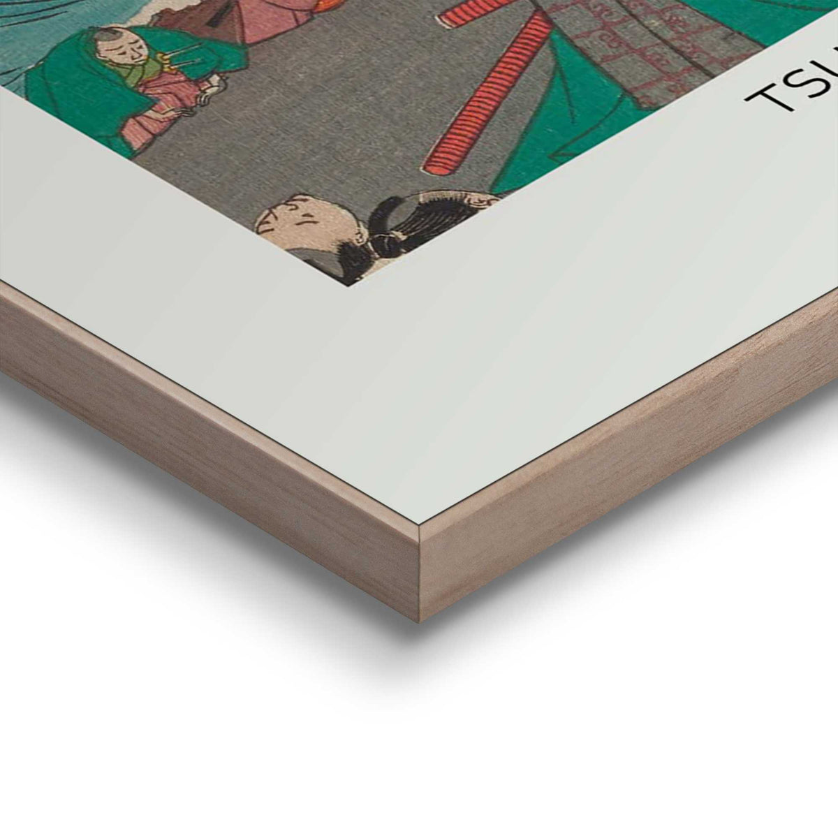 Framed Poster Tsukioka Yoshitoshi - Yuigahama 70x50