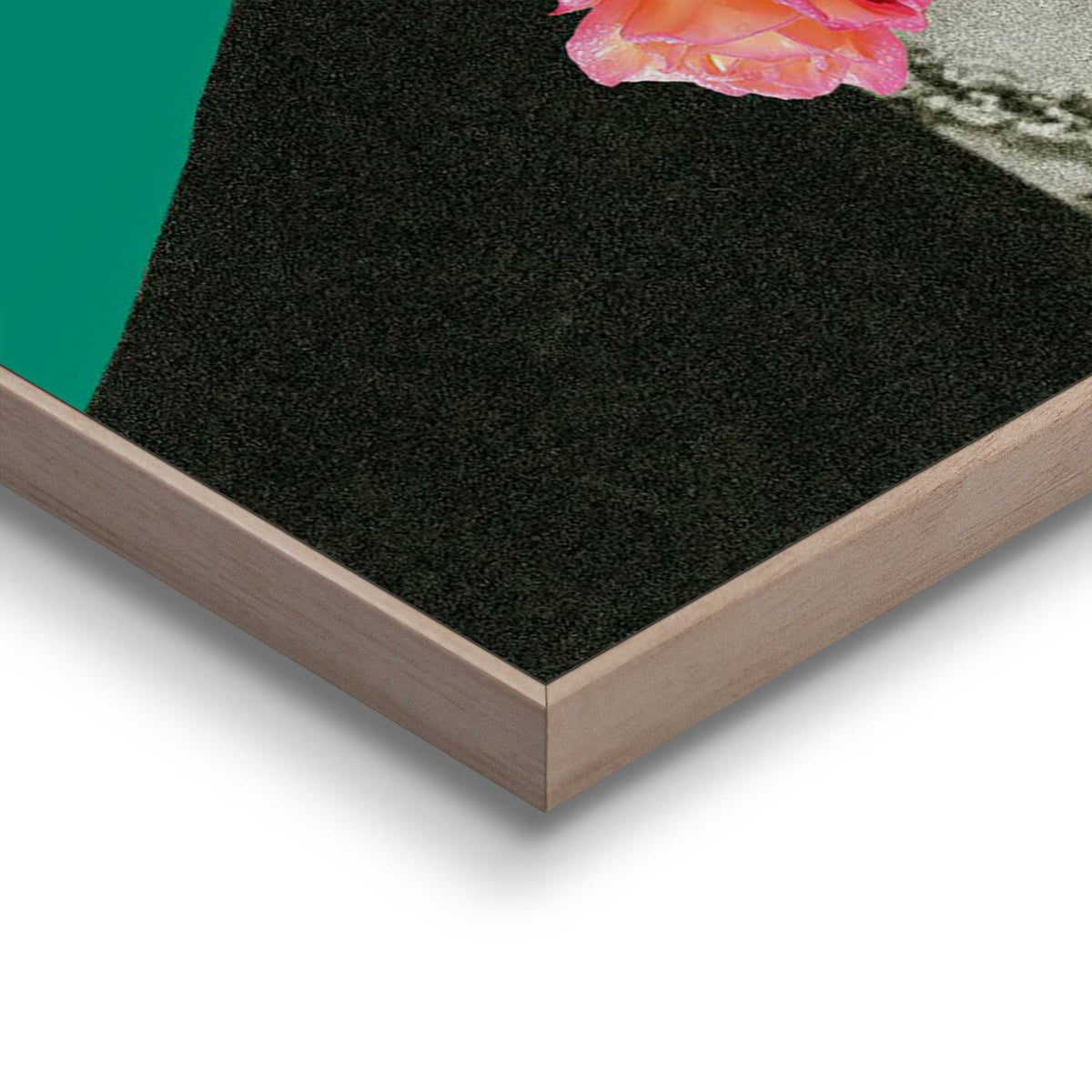 Framed Poster Flower portrait 70x50