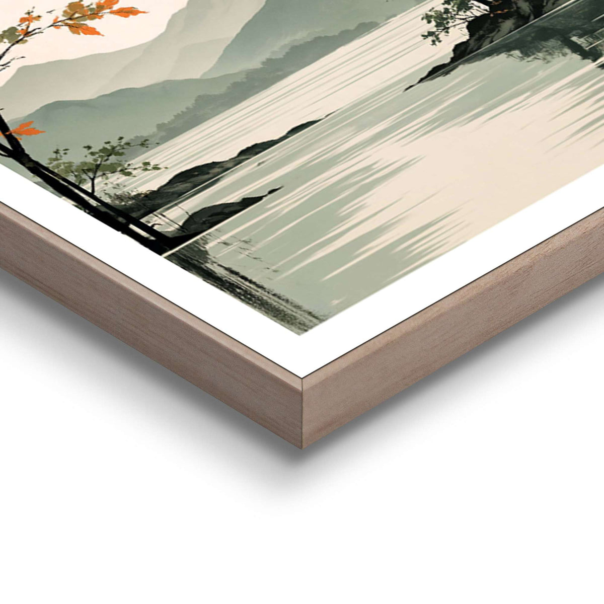 Framed Poster Japanese Serenity 50x40