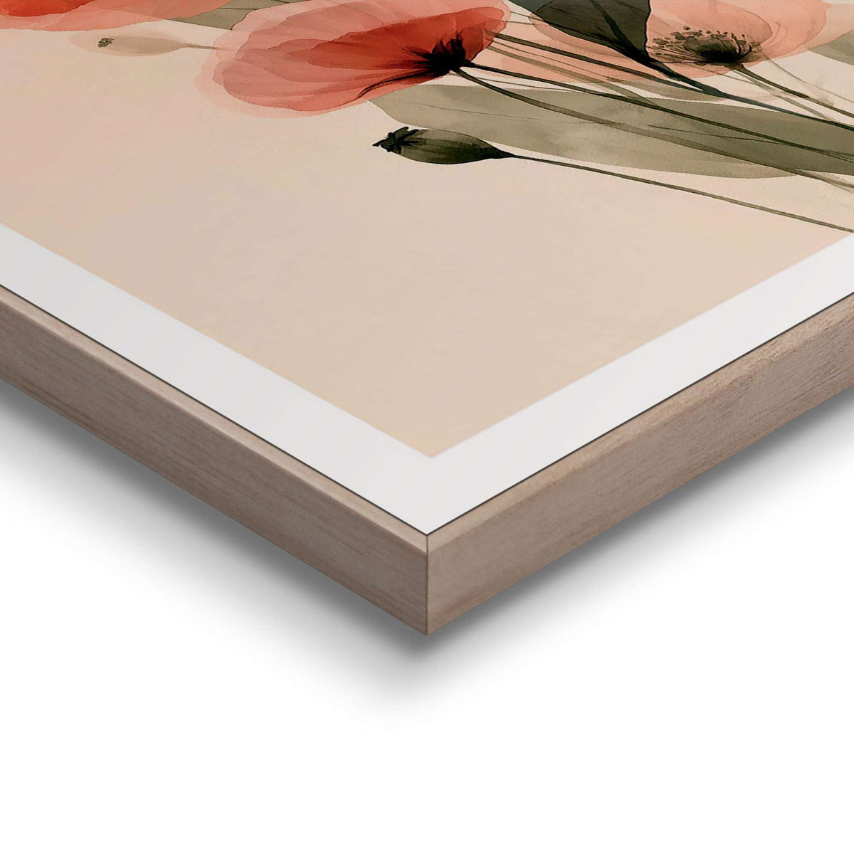 Framed Poster Spring Florals 70x50