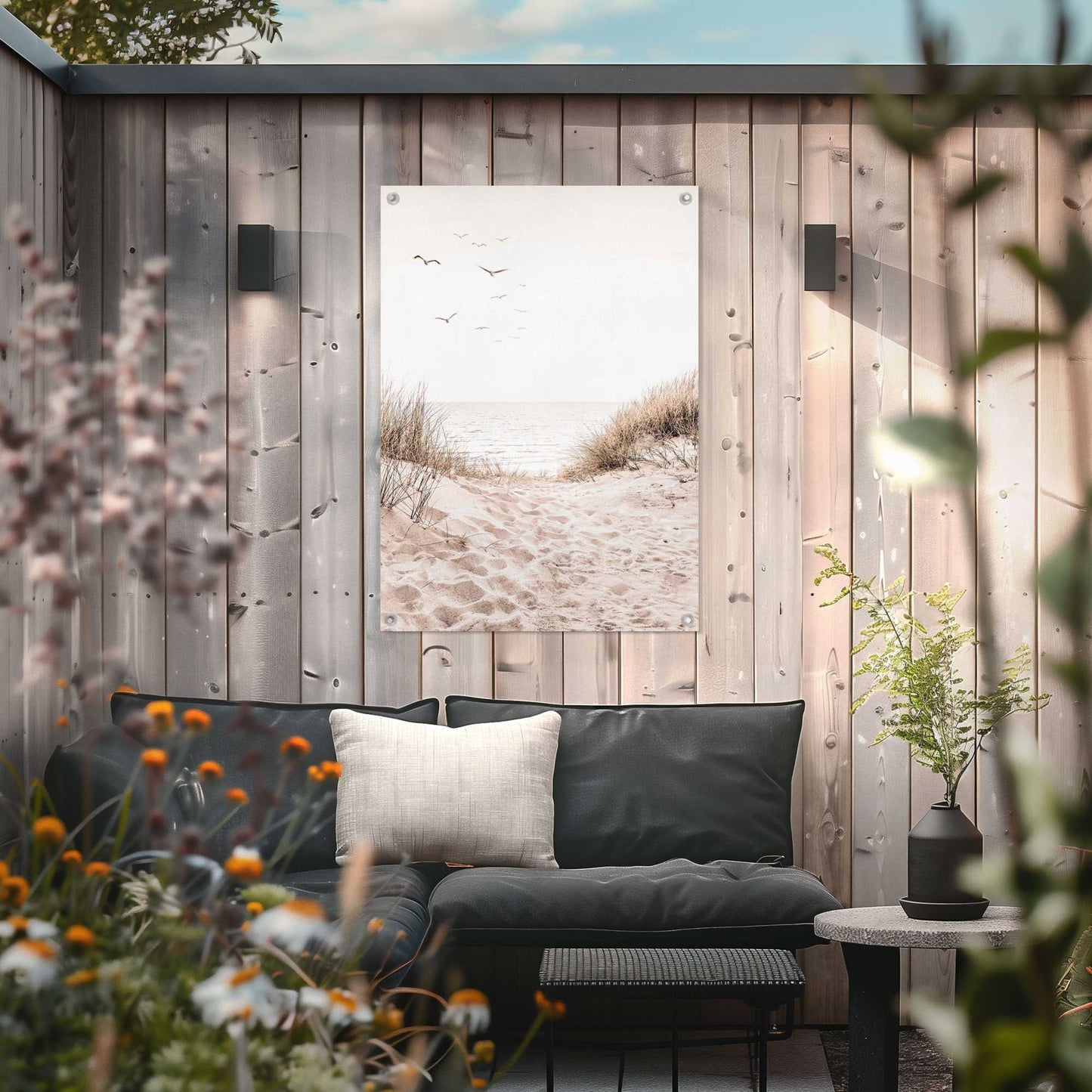 Outdoor Art Sandy Path 70x50
