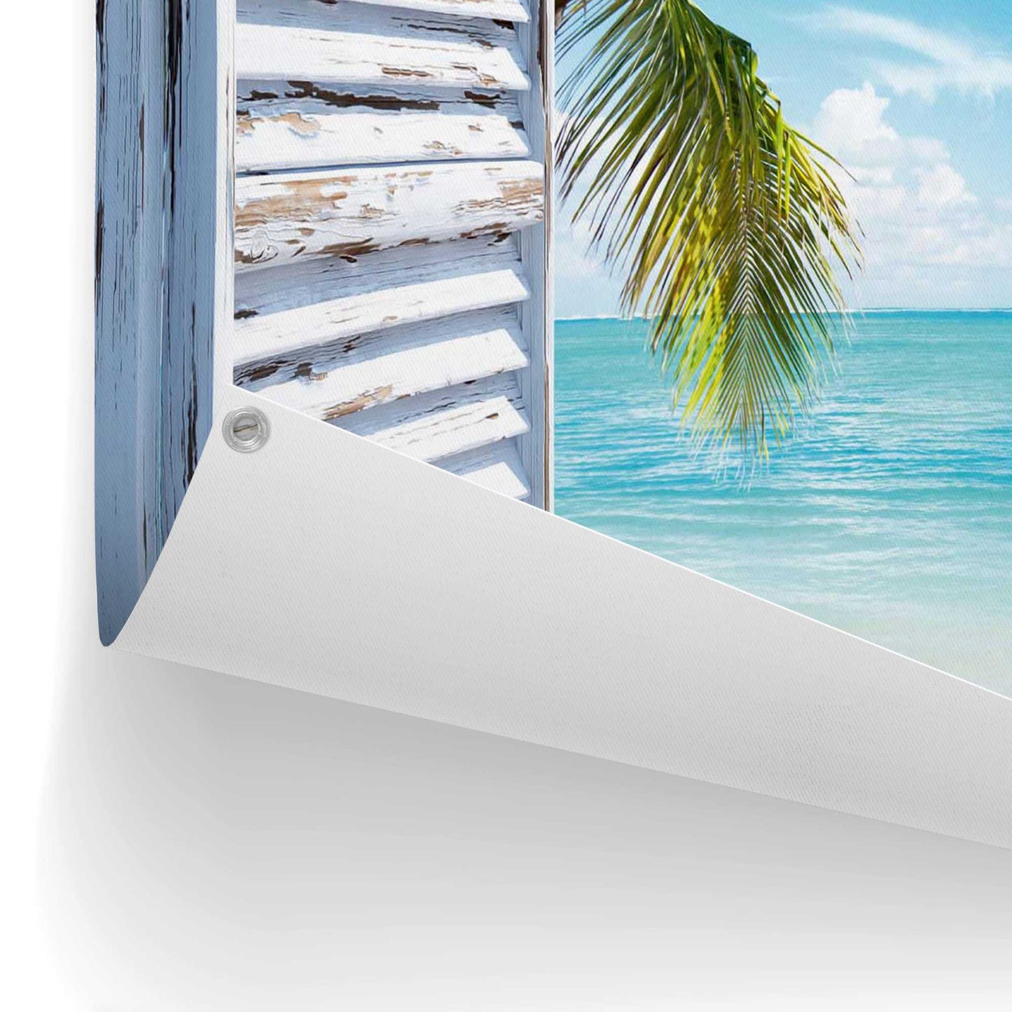 Outdoor Art Tropical Window 50x70