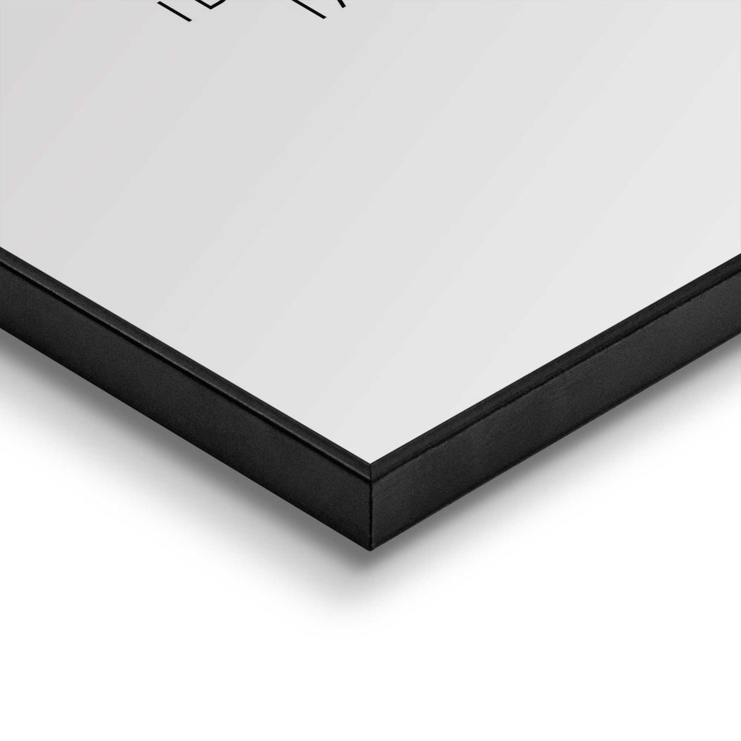 Framed Poster I Am 50x40