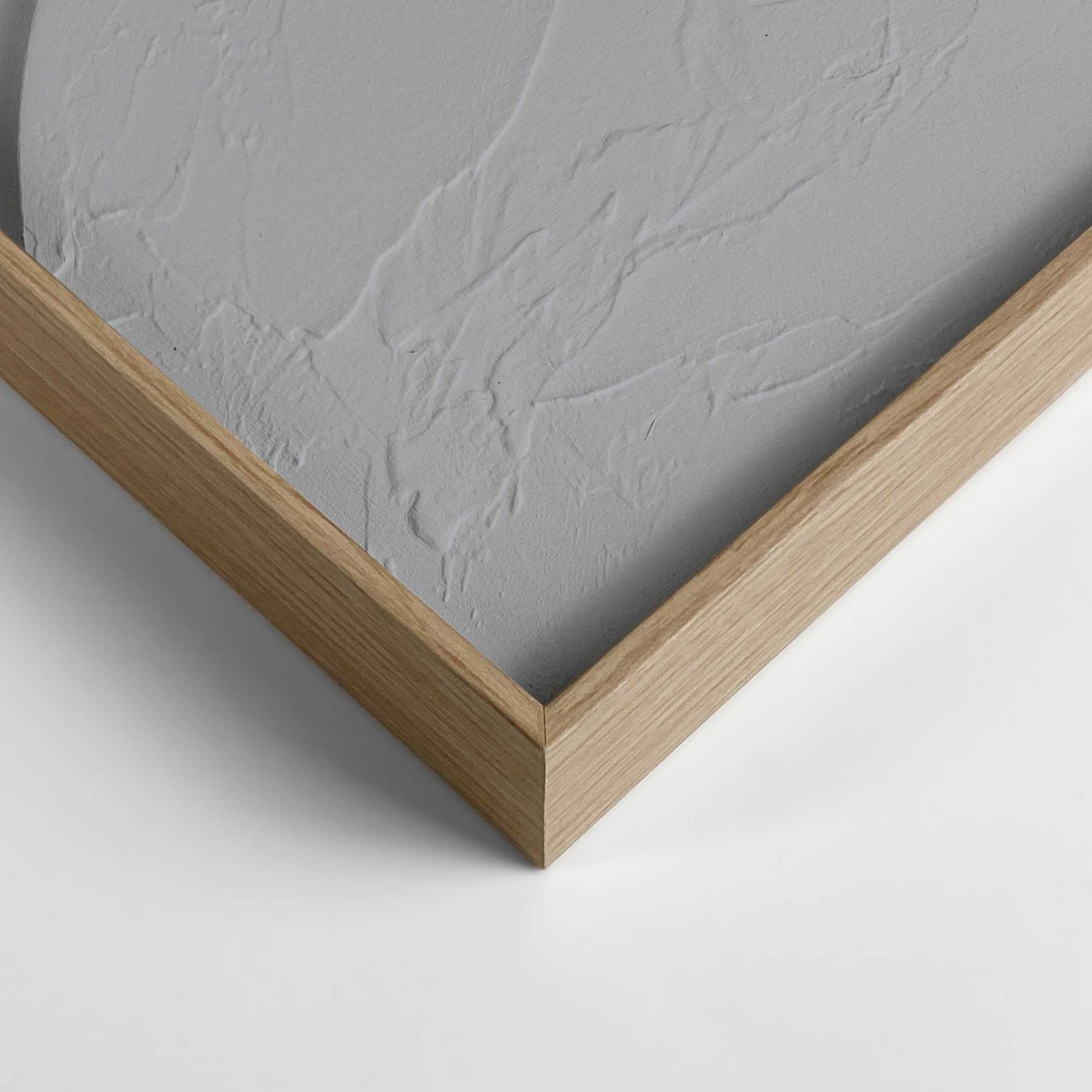 Handmade 3D Art Pebbles - mid grey 70x50