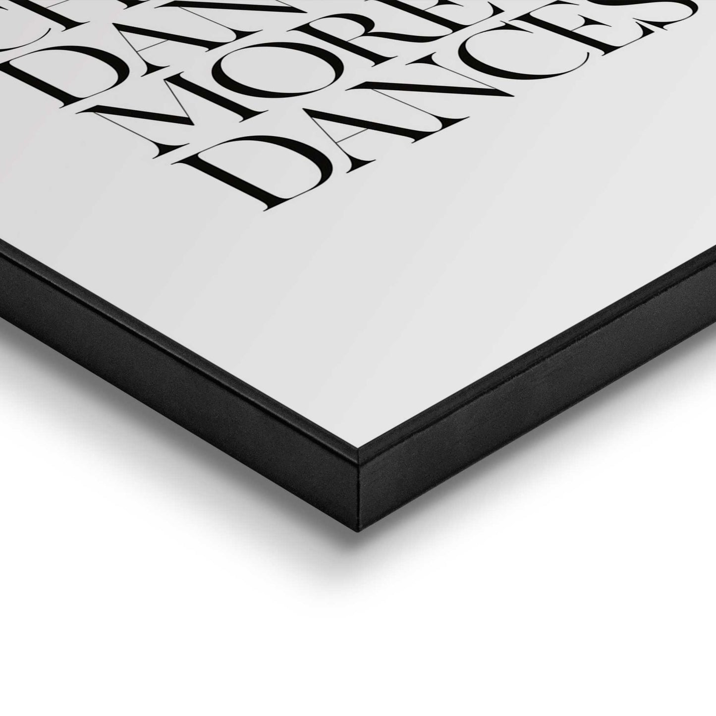 Framed in Black More Chances 50x40