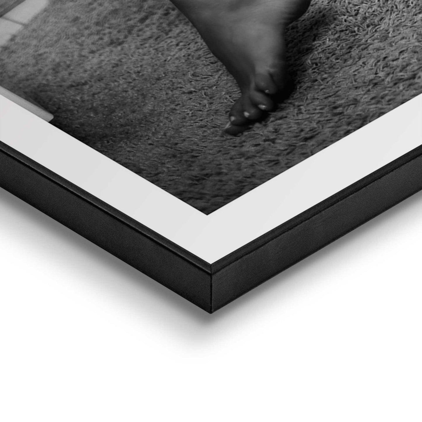 Framed in Black Preparation 70x50