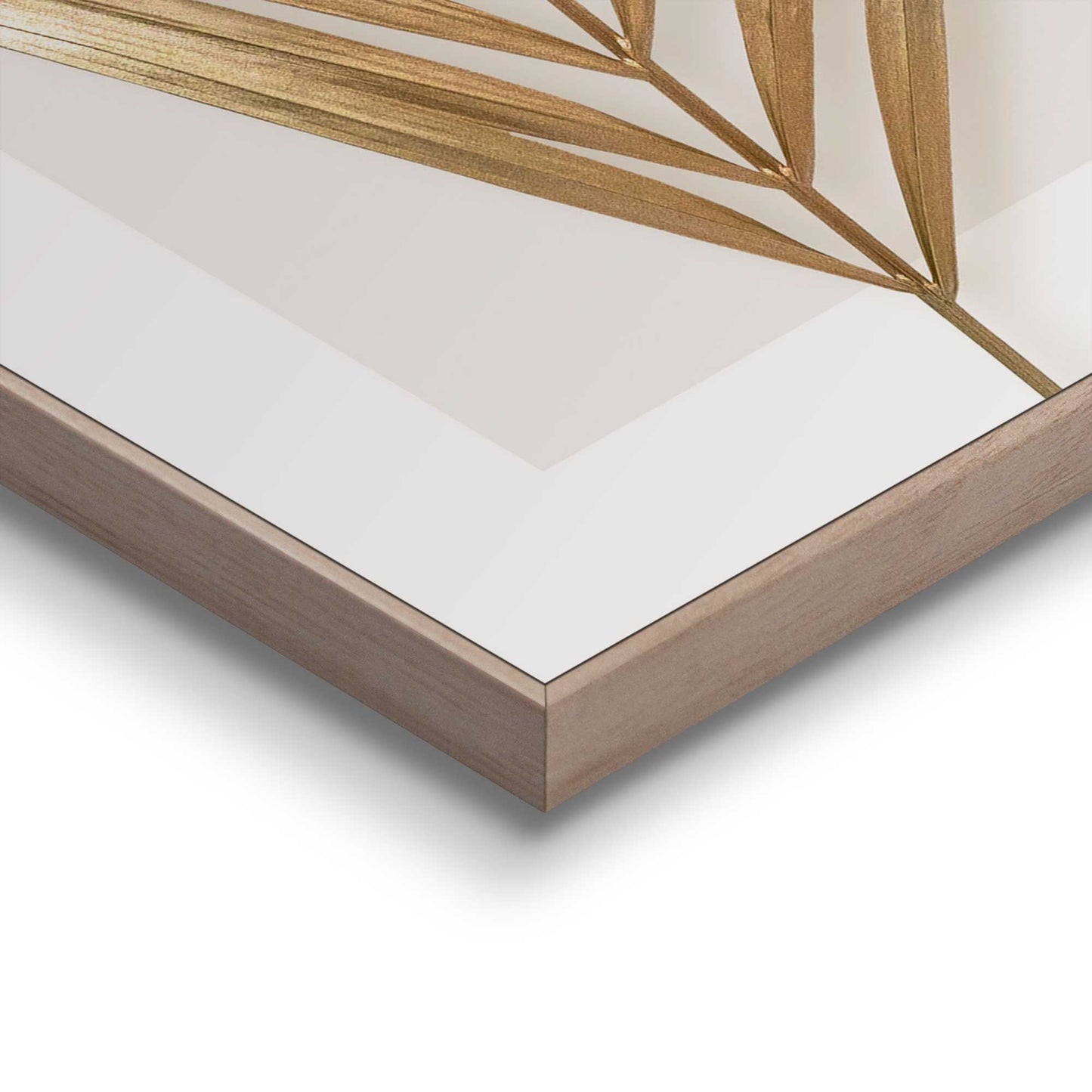 Framed in Wood Golden Set 40x30