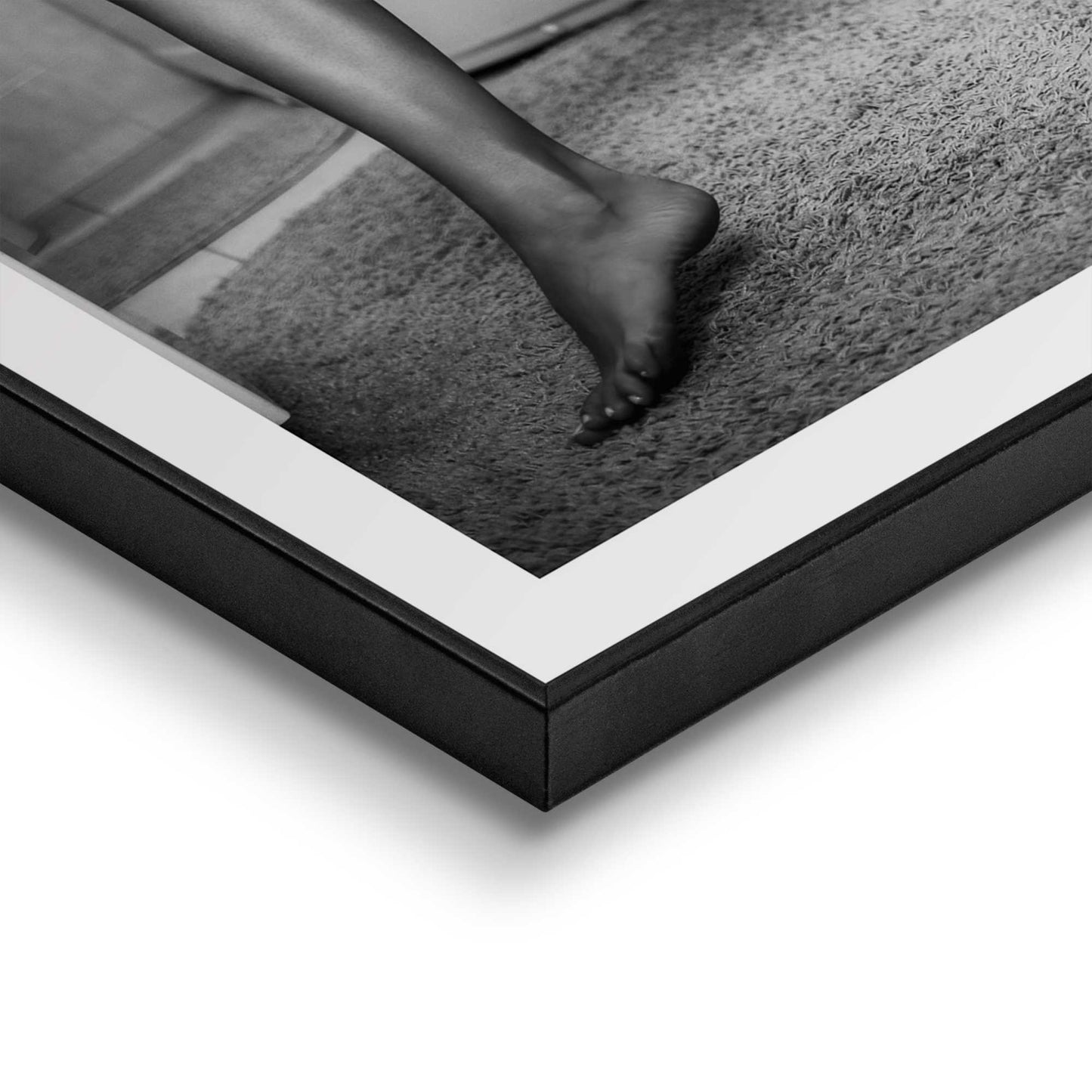 Framed in Black Preparation 50x40