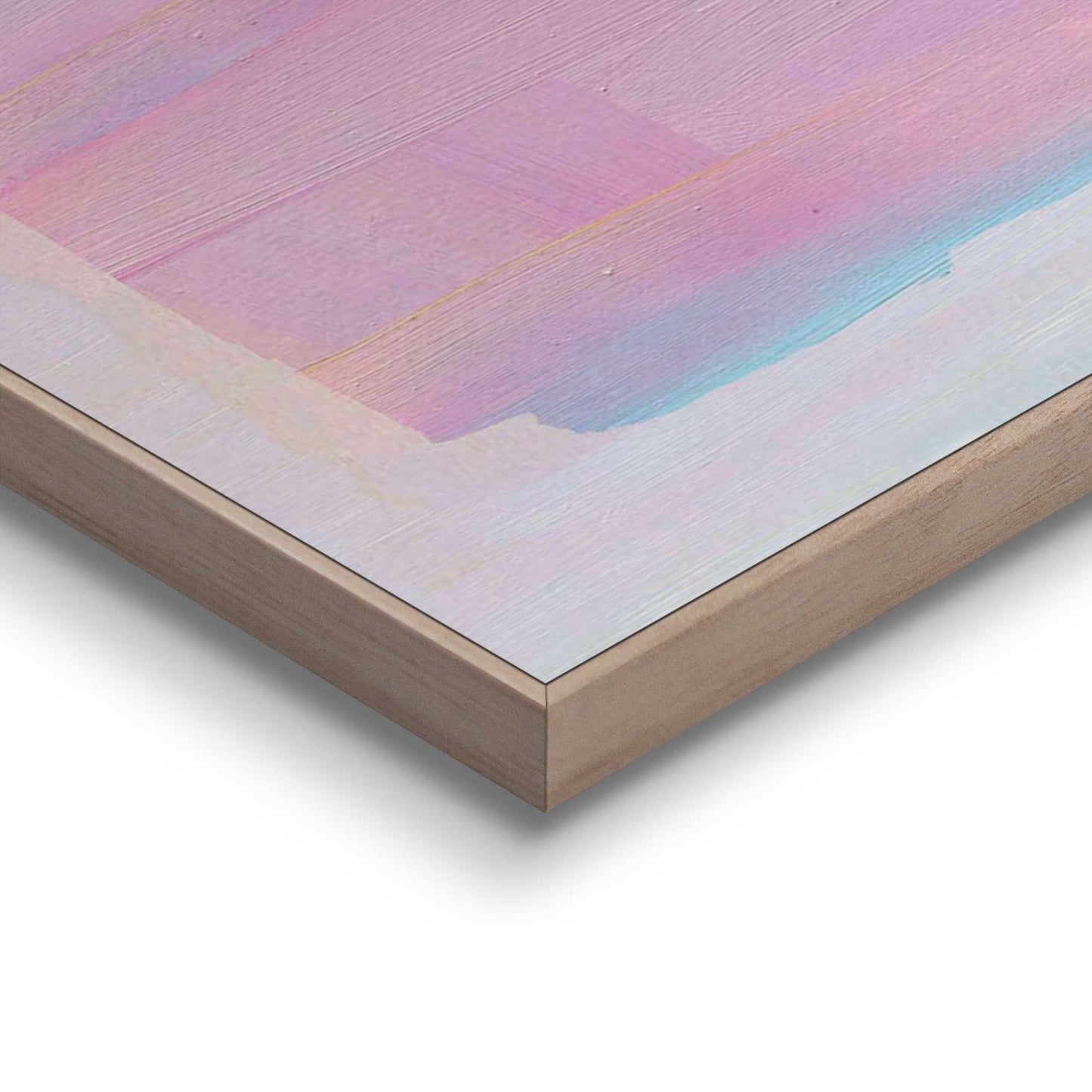 Framed in Wood Spring Colours 70x50