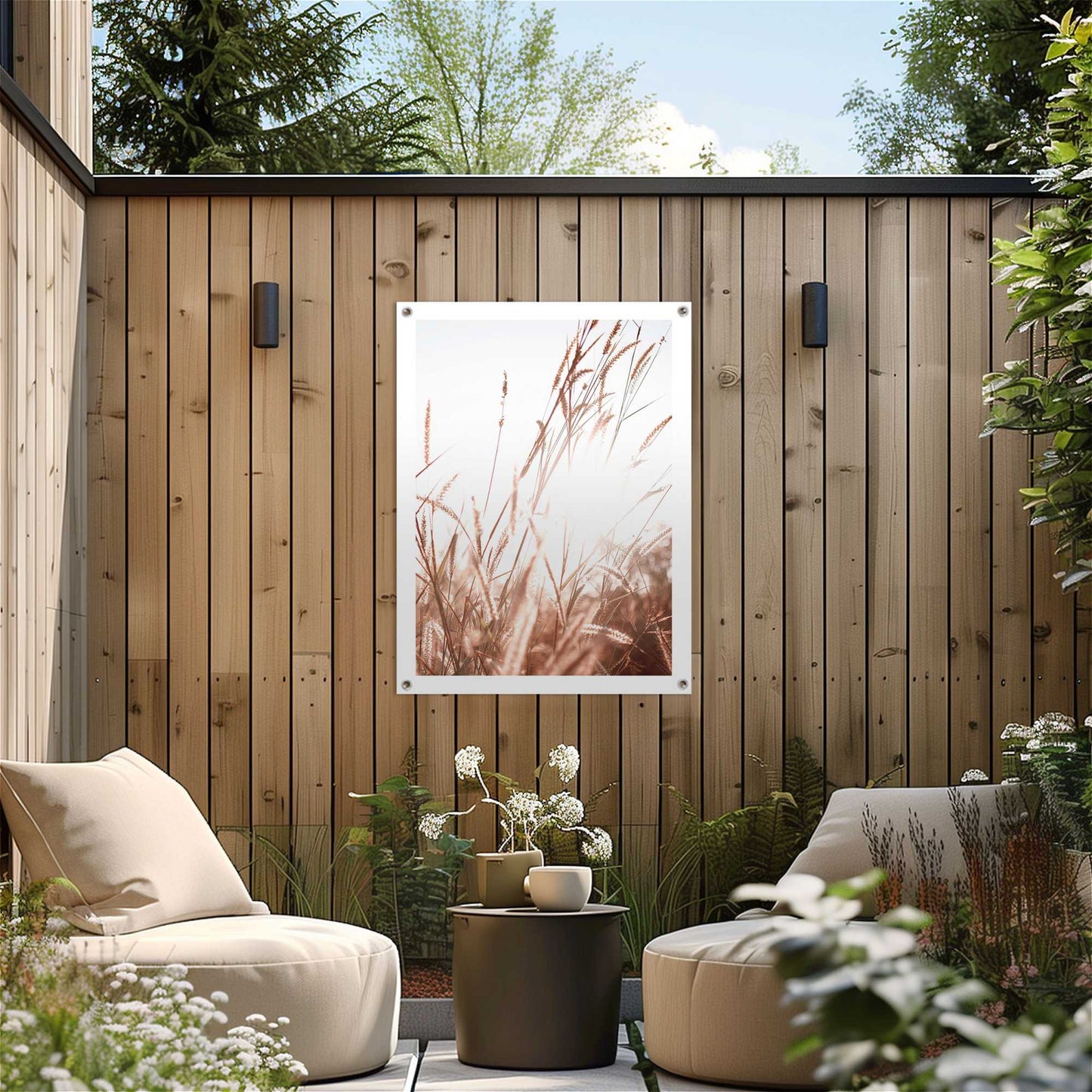Outdoor Art Sunlight Grasses 70x50