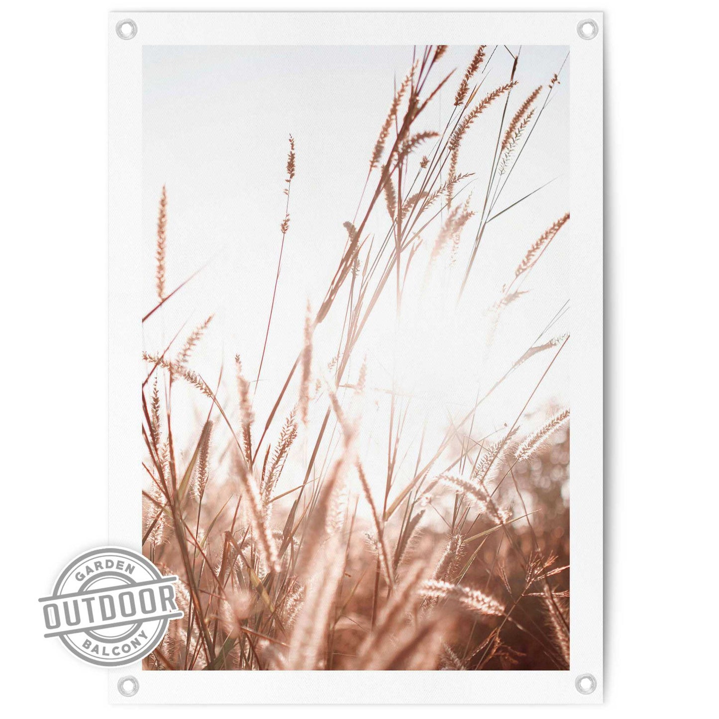Outdoor Art Sunlight Grasses 70x50