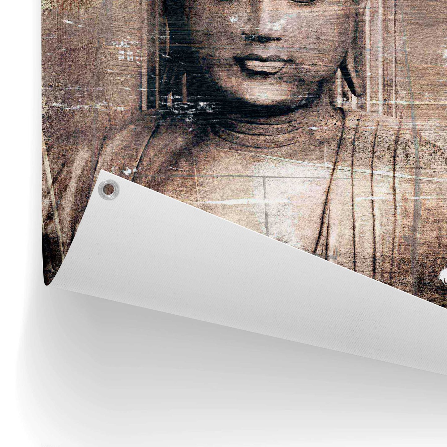 Outdoor Art Buddha Chill 70x50