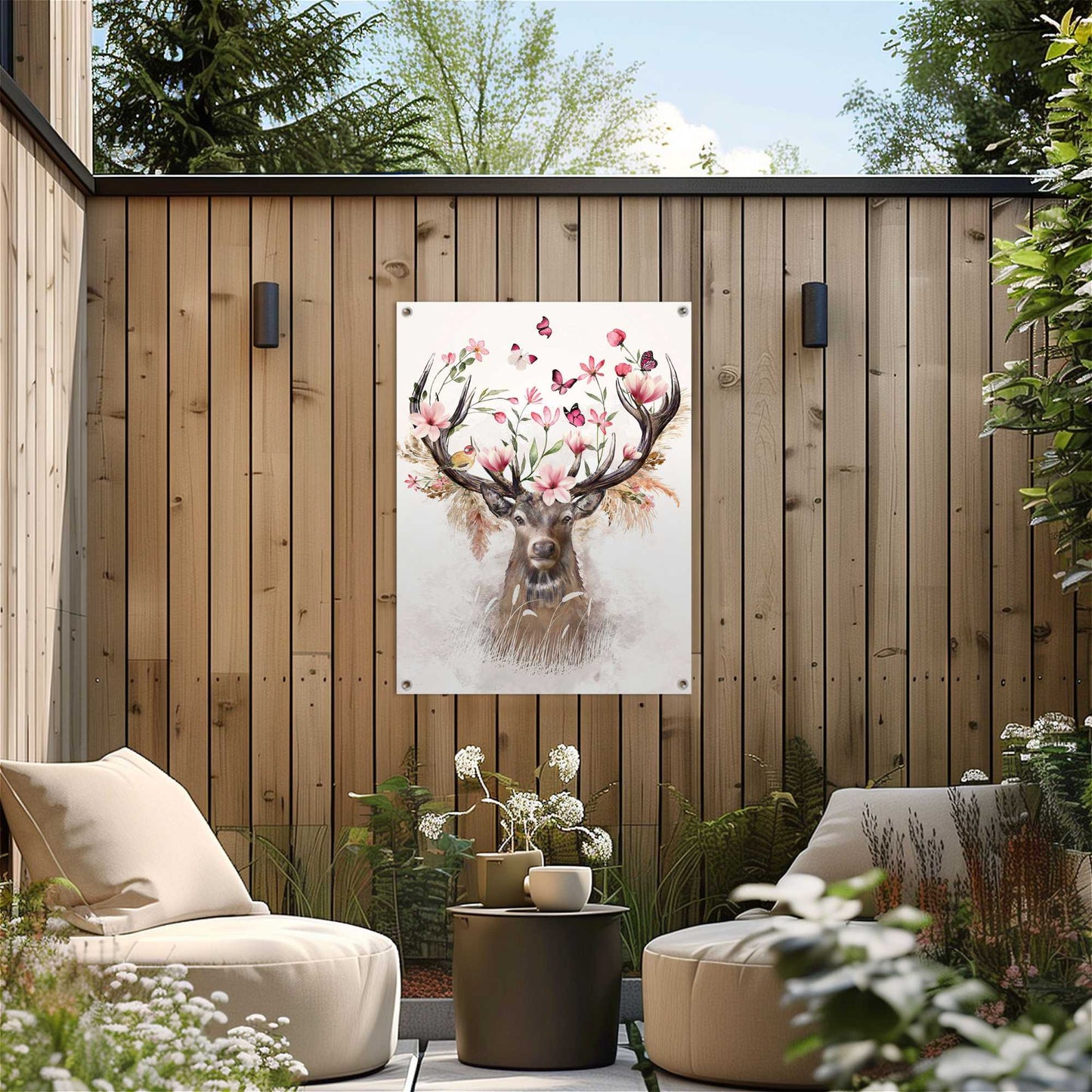 Outdoor Art Soft Deer 70x50