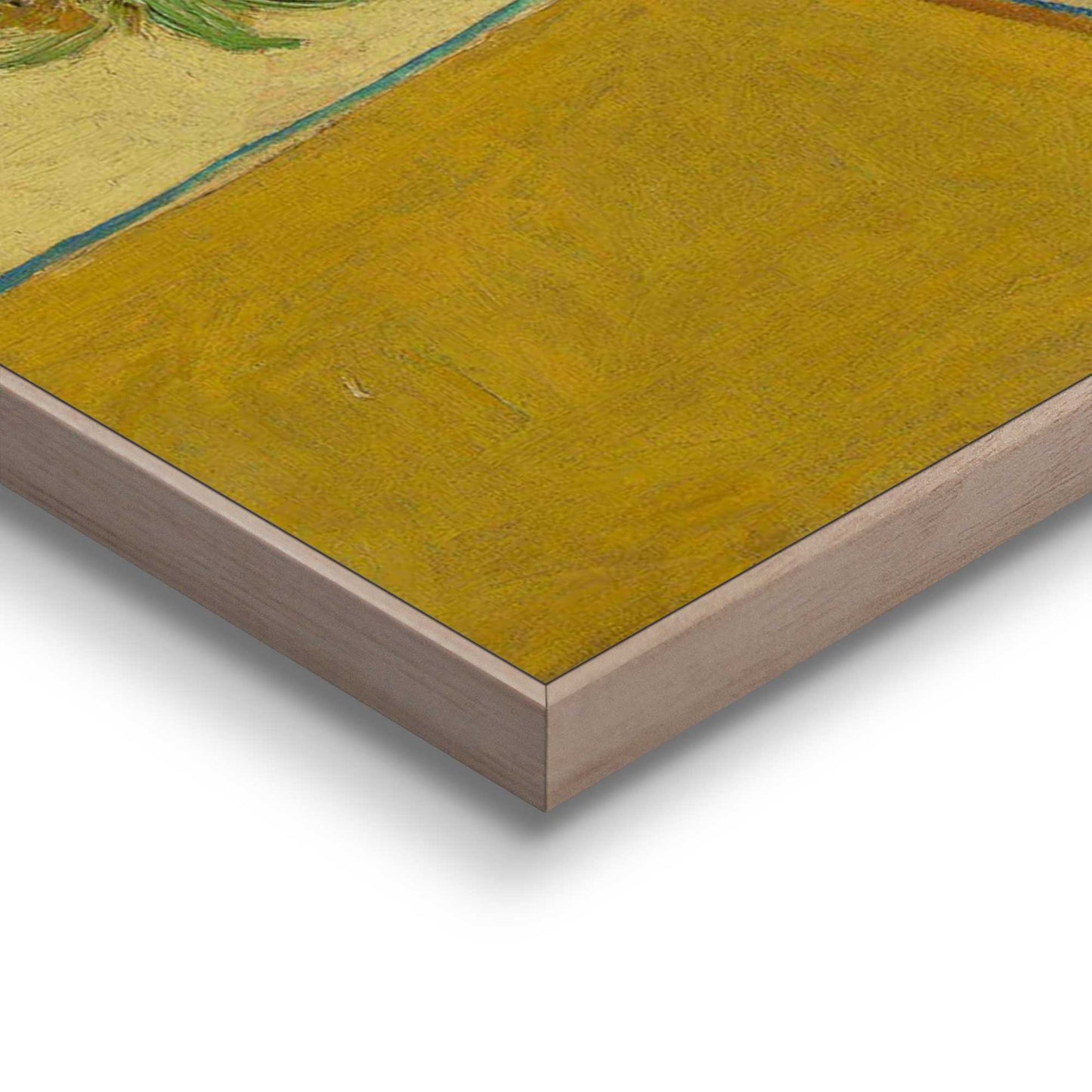 Framed in Wood Van Gogh - sunflowers 70x50