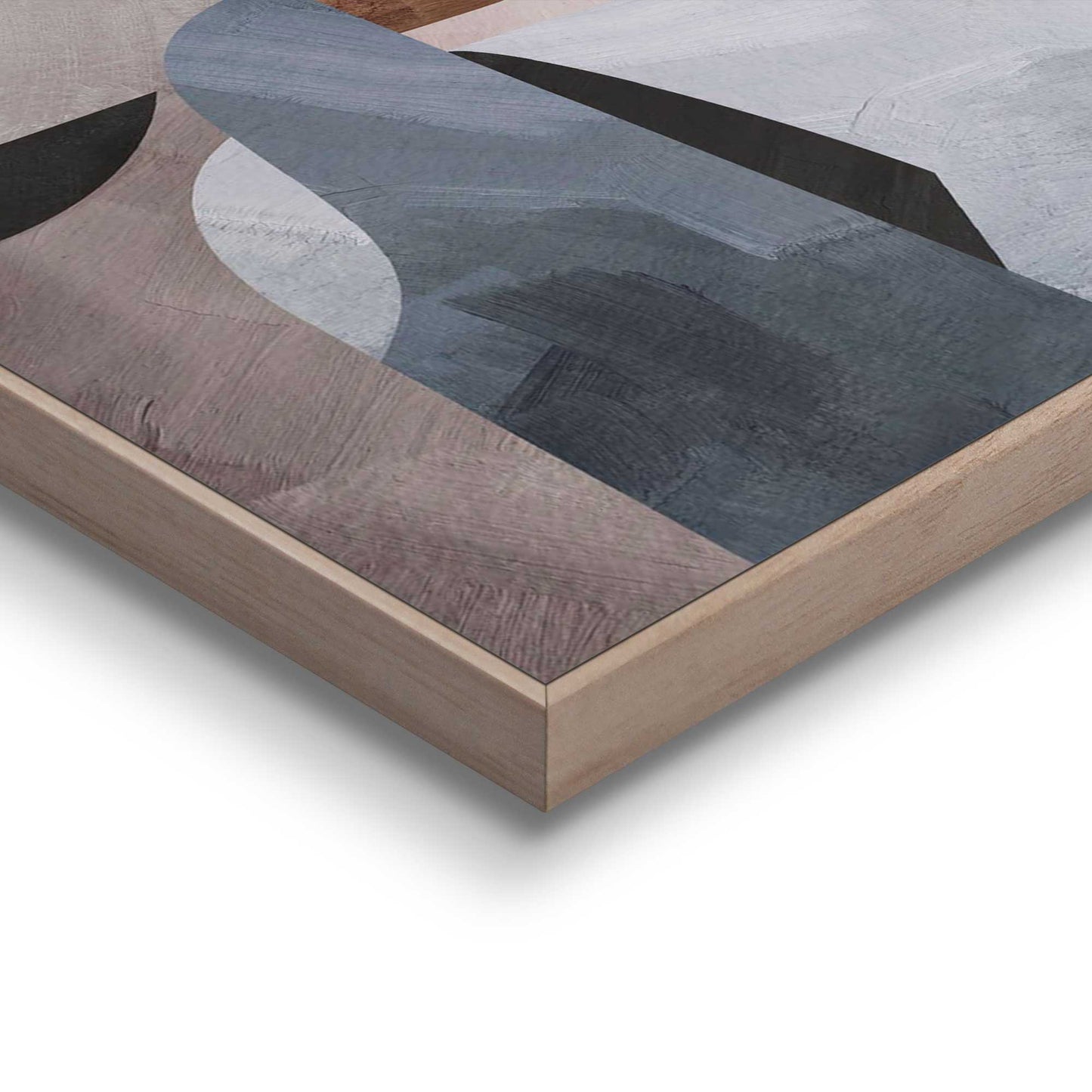 Framed in Wood Pastel Soft Set 70x50