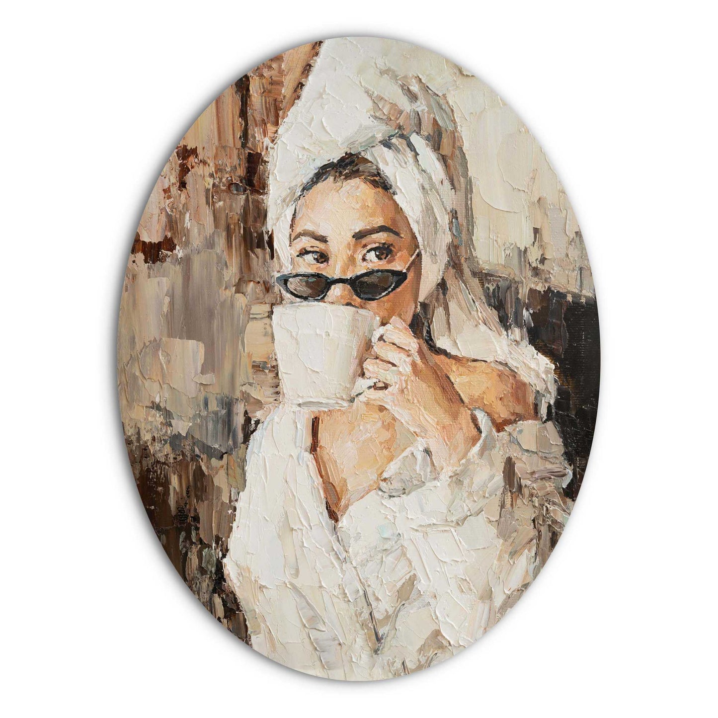 Painting Morning Coffee 80x60