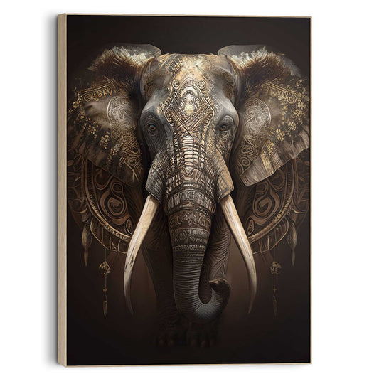 Canvas Elephant Beauty 100x70