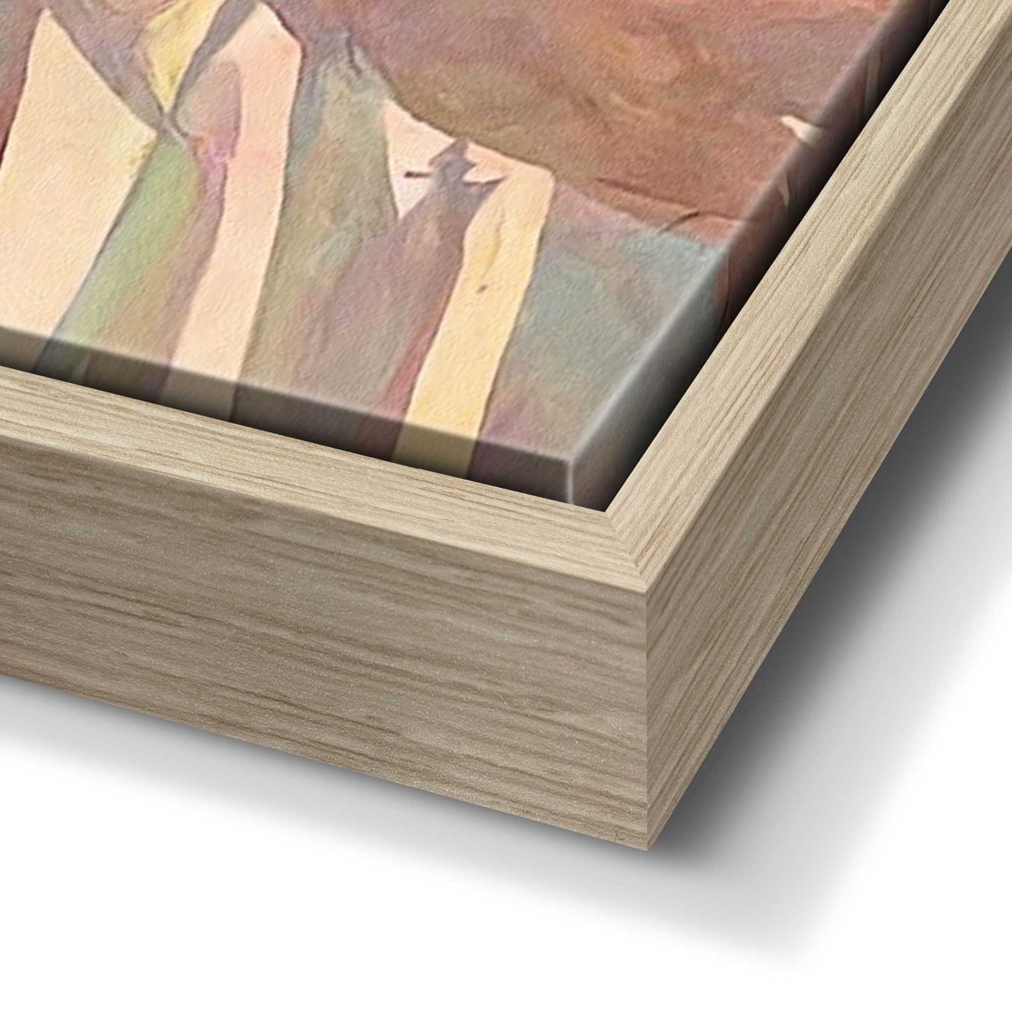 Canvas Parrot Colours 100x70