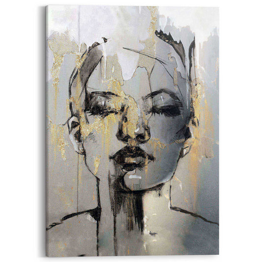 Canvas Painted Lady 100x70