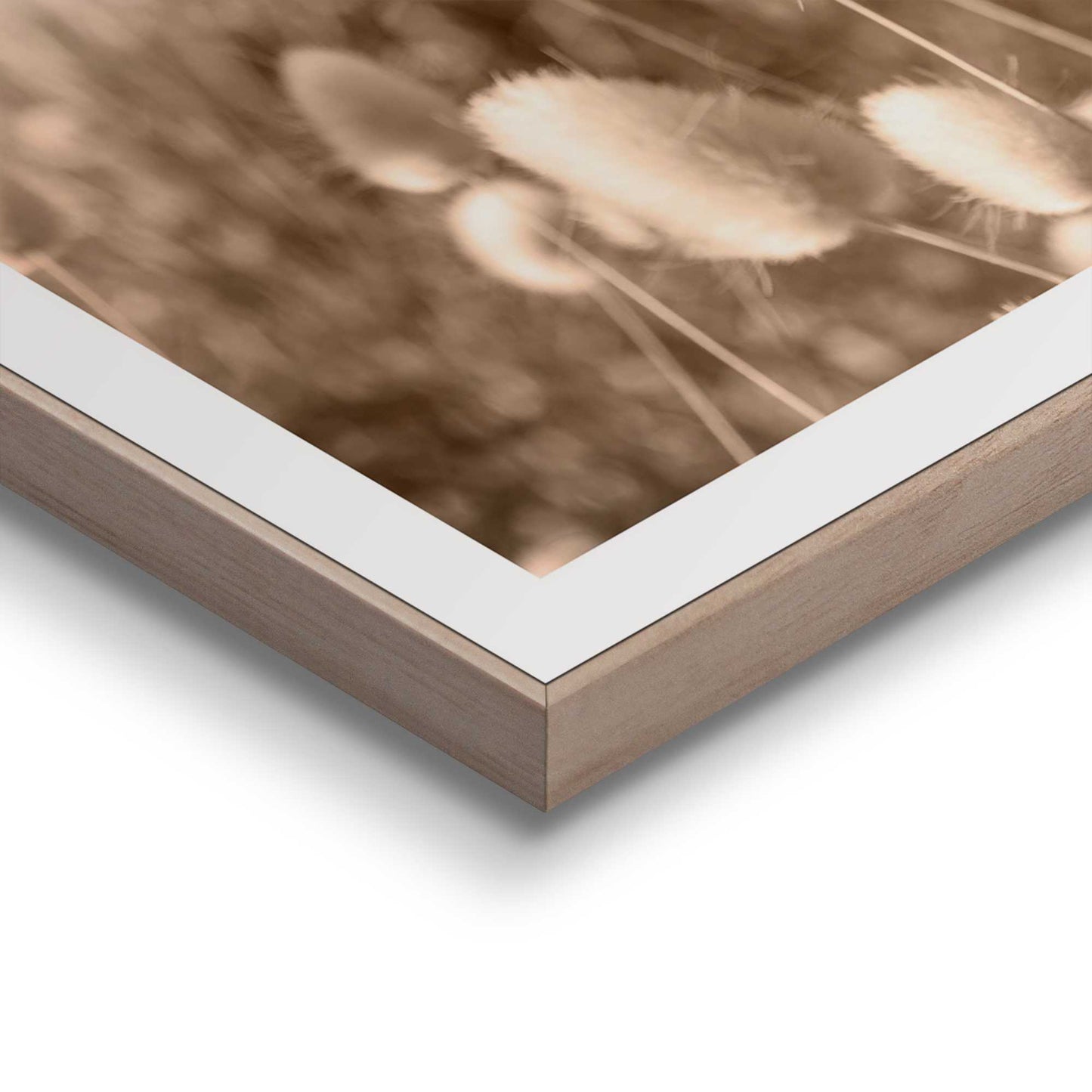 Framed in Wood Outside Feeling 50x40