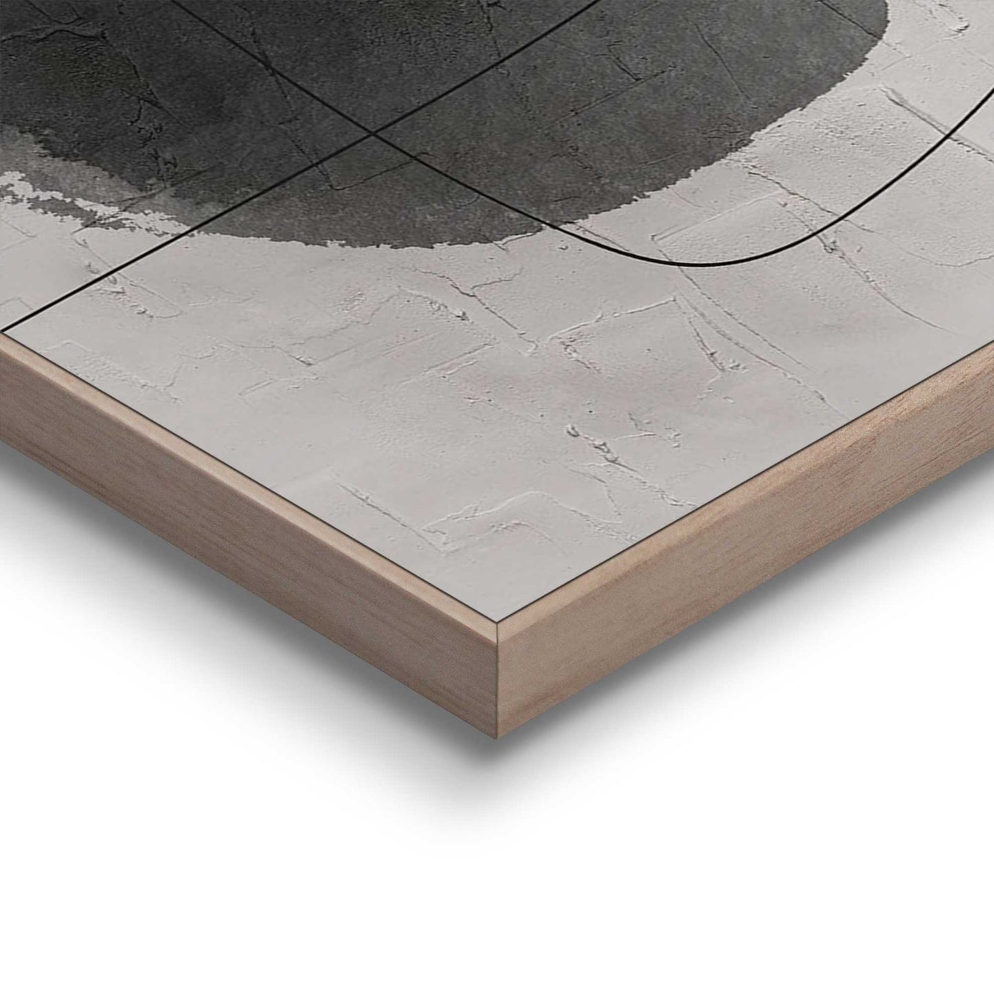 Framed in Wood Geometrics 70x50