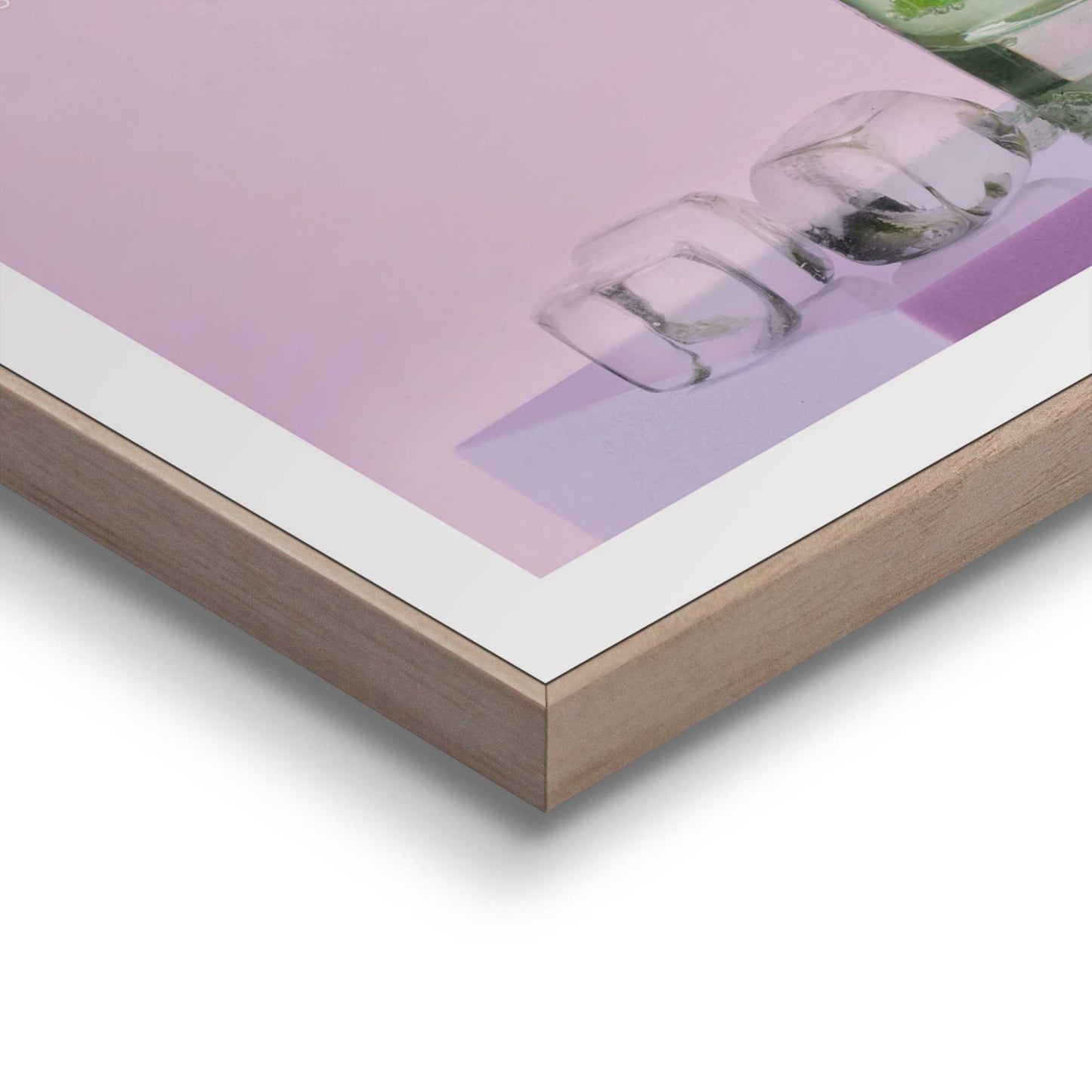 Framed in Wood Mojito 50x40