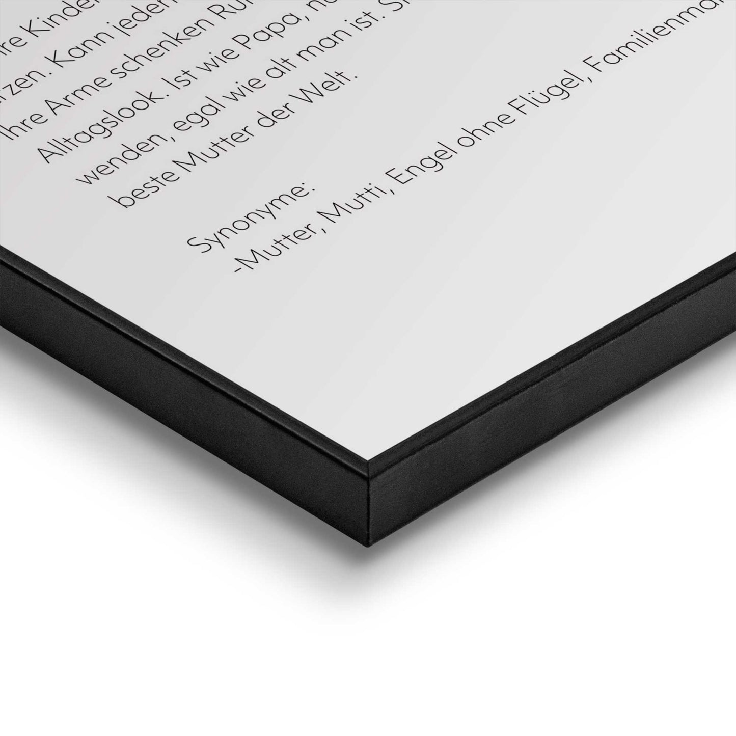 Framed in Black Mama 50x40