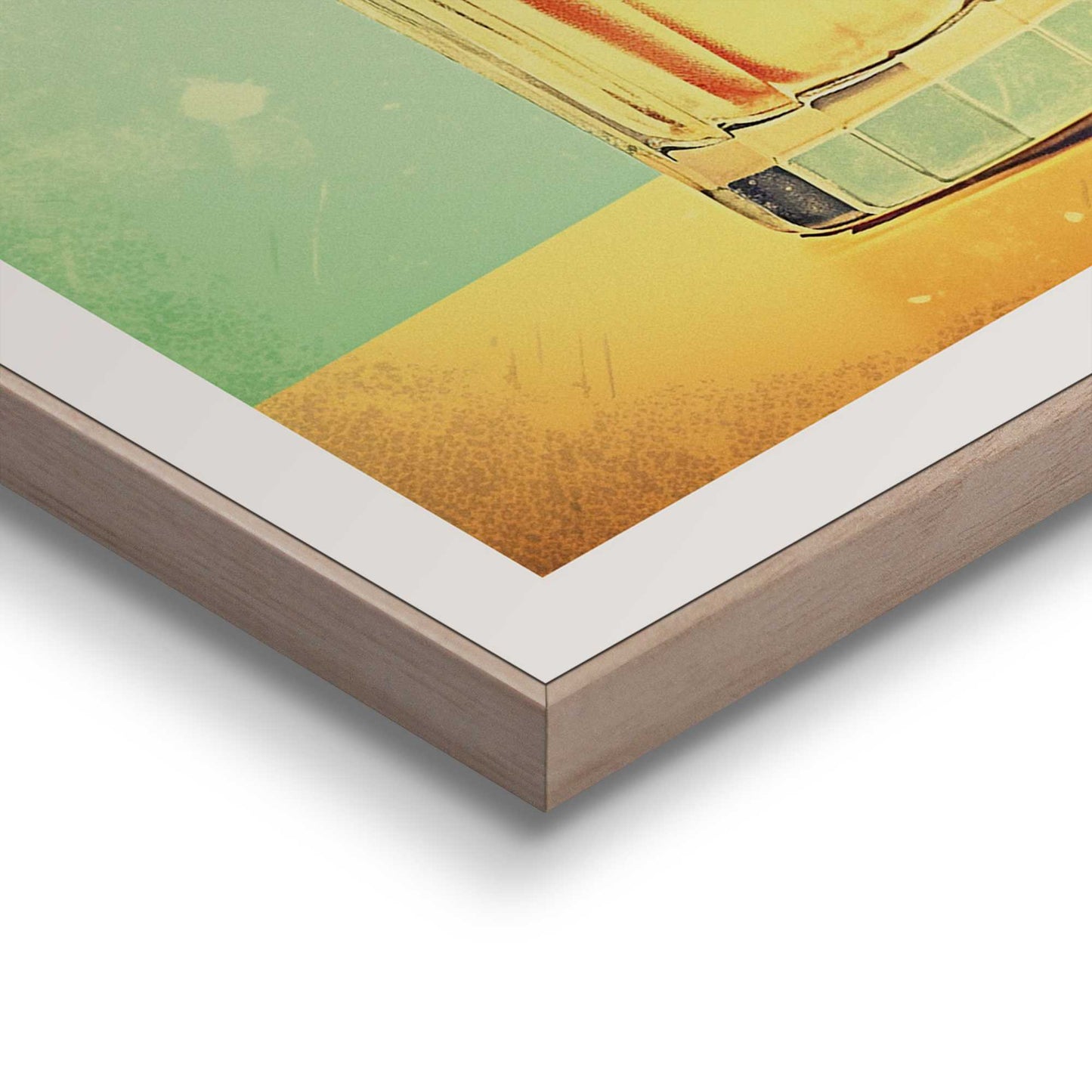 Framed in Wood Mojito Retro 50x40