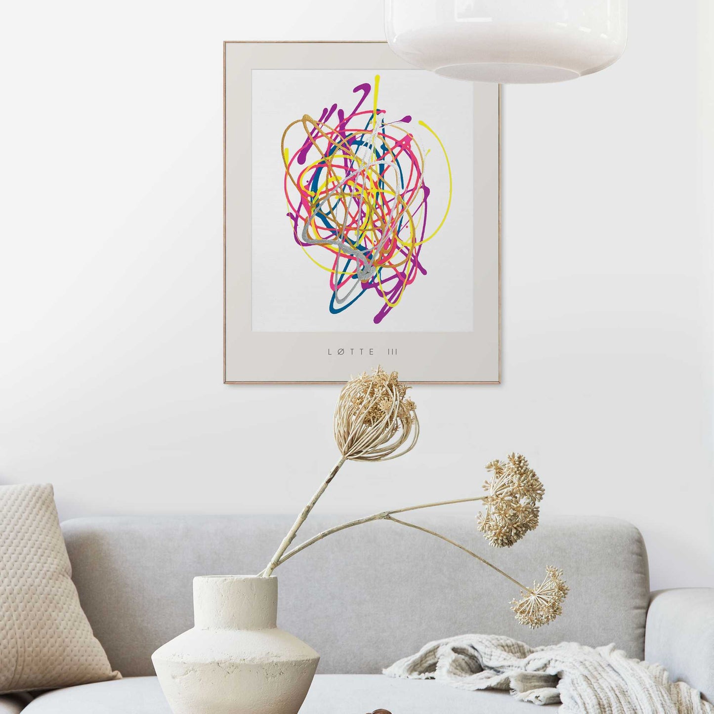 Framed in Wood LØTTE III 50x40