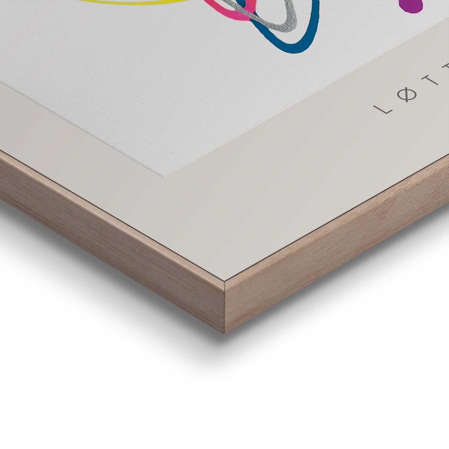 Framed in Wood LØTTE III 50x40