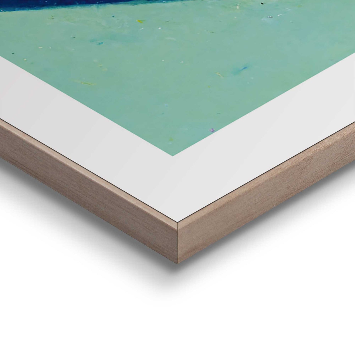 Framed in Wood Afternoon Vase 70x50