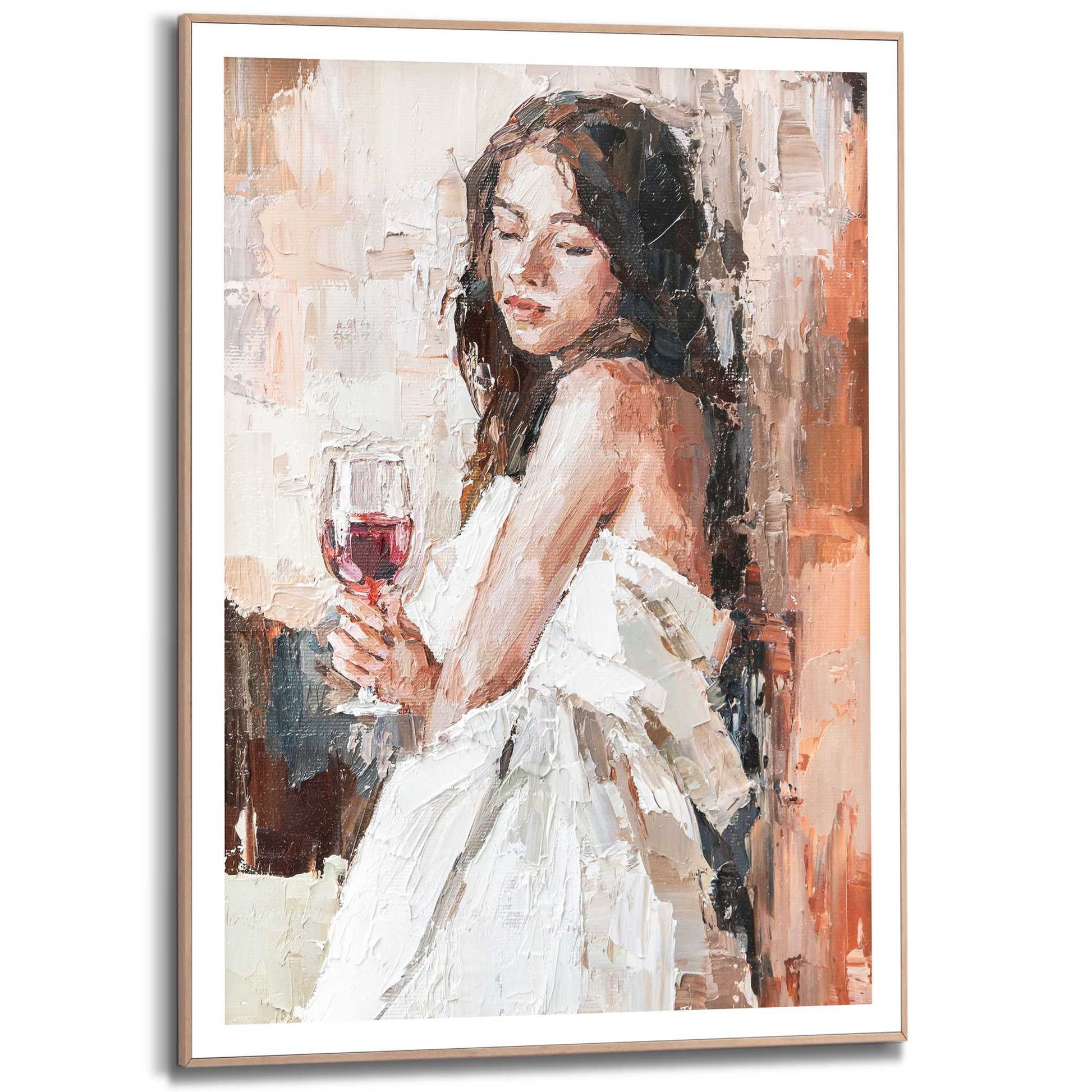 Framed in Wood Wrapped 70x50
