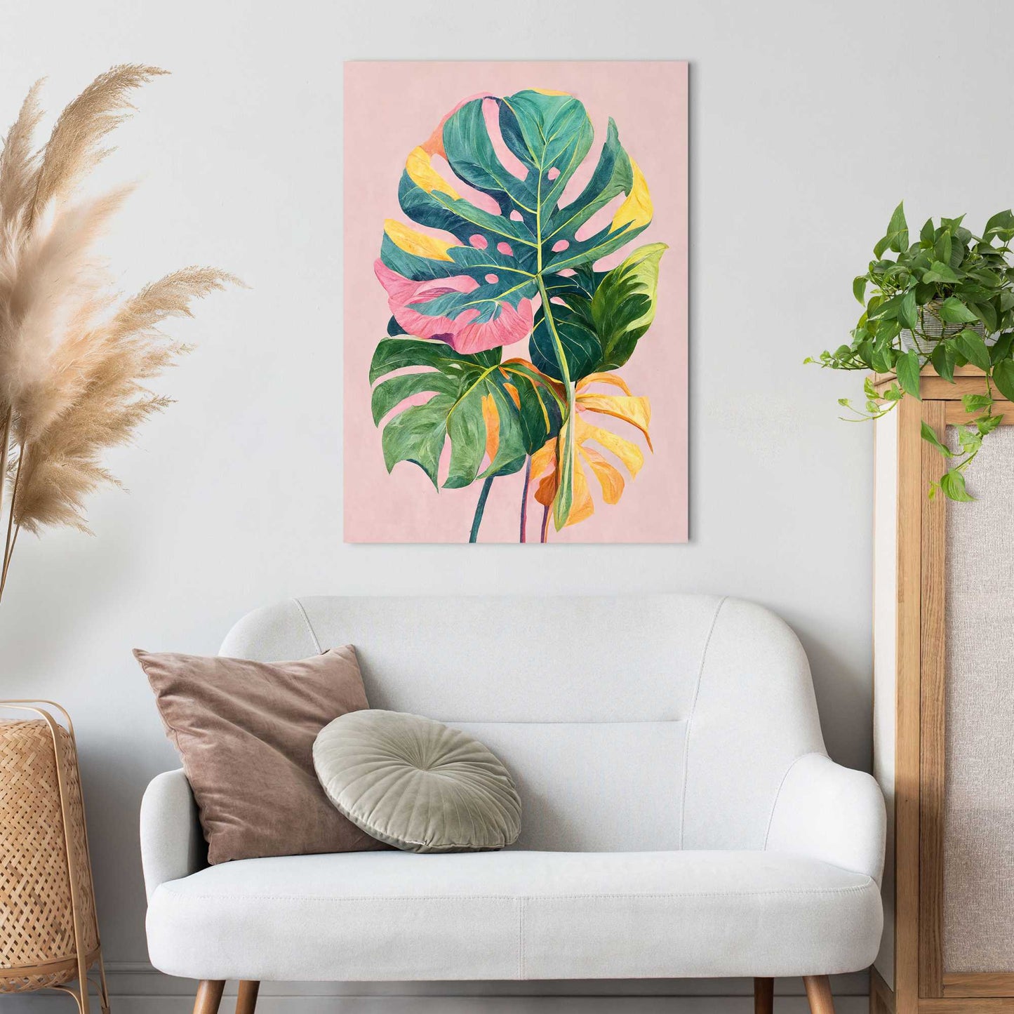 Canvas Summer Leafs 70x50