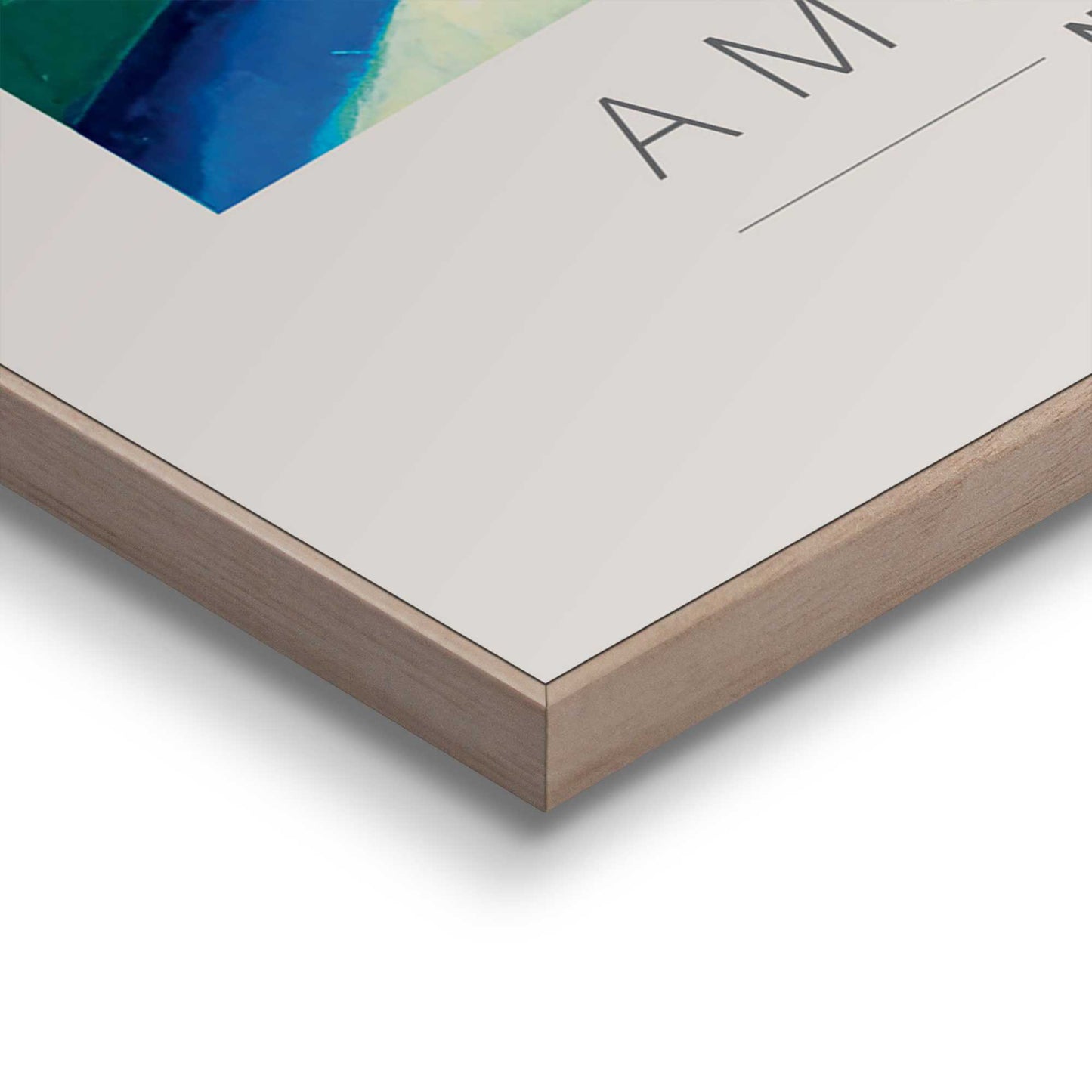 Framed in Wood Amsterdam Netherlands 70x50