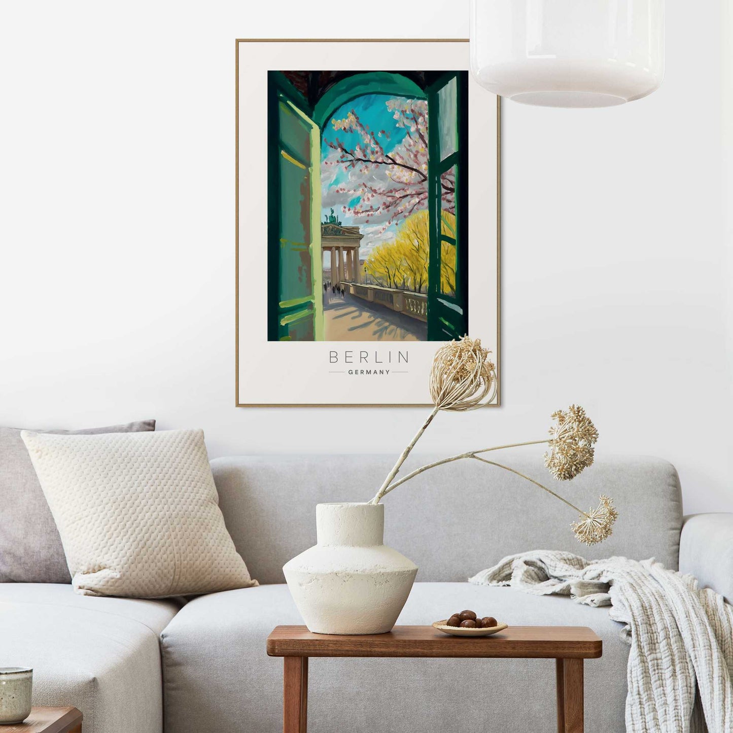 Framed in Wood Berlin Germany 70x50