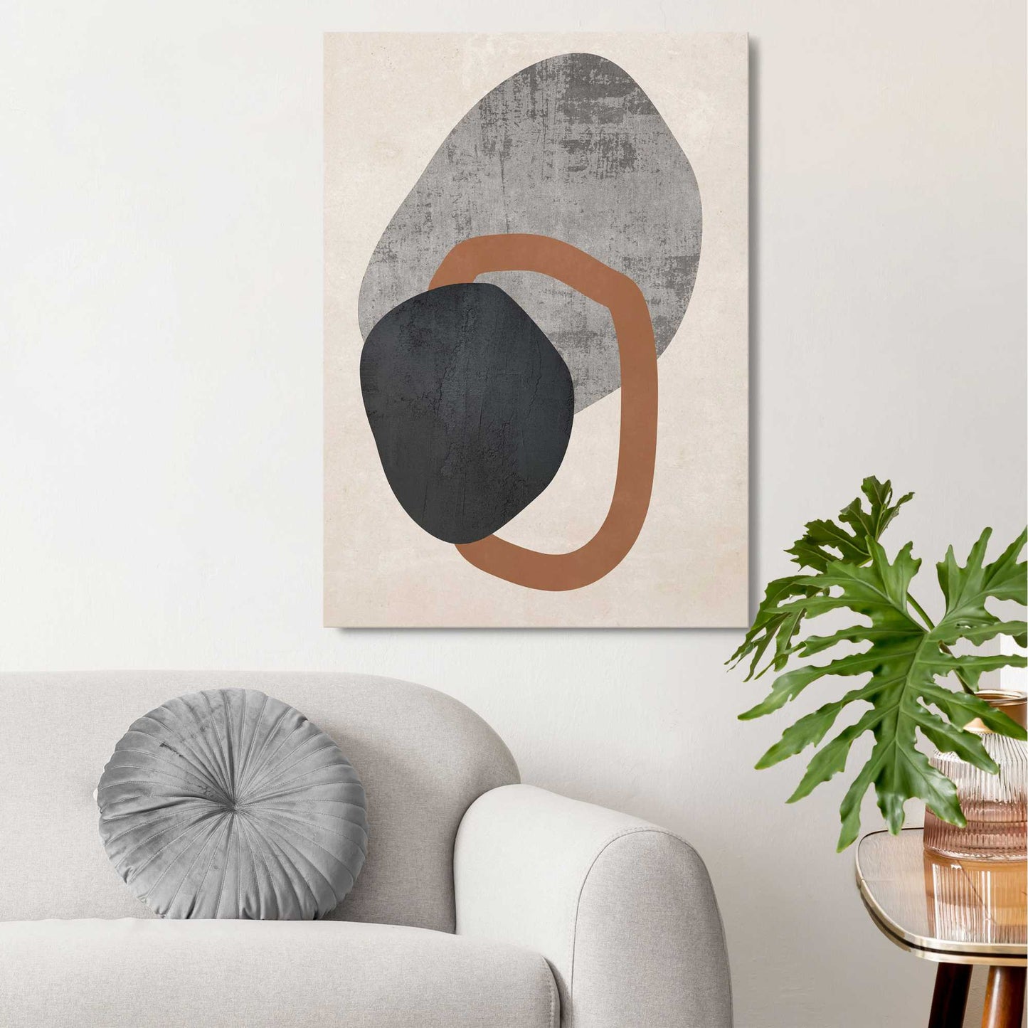 Canvas Basic Stones 70x50