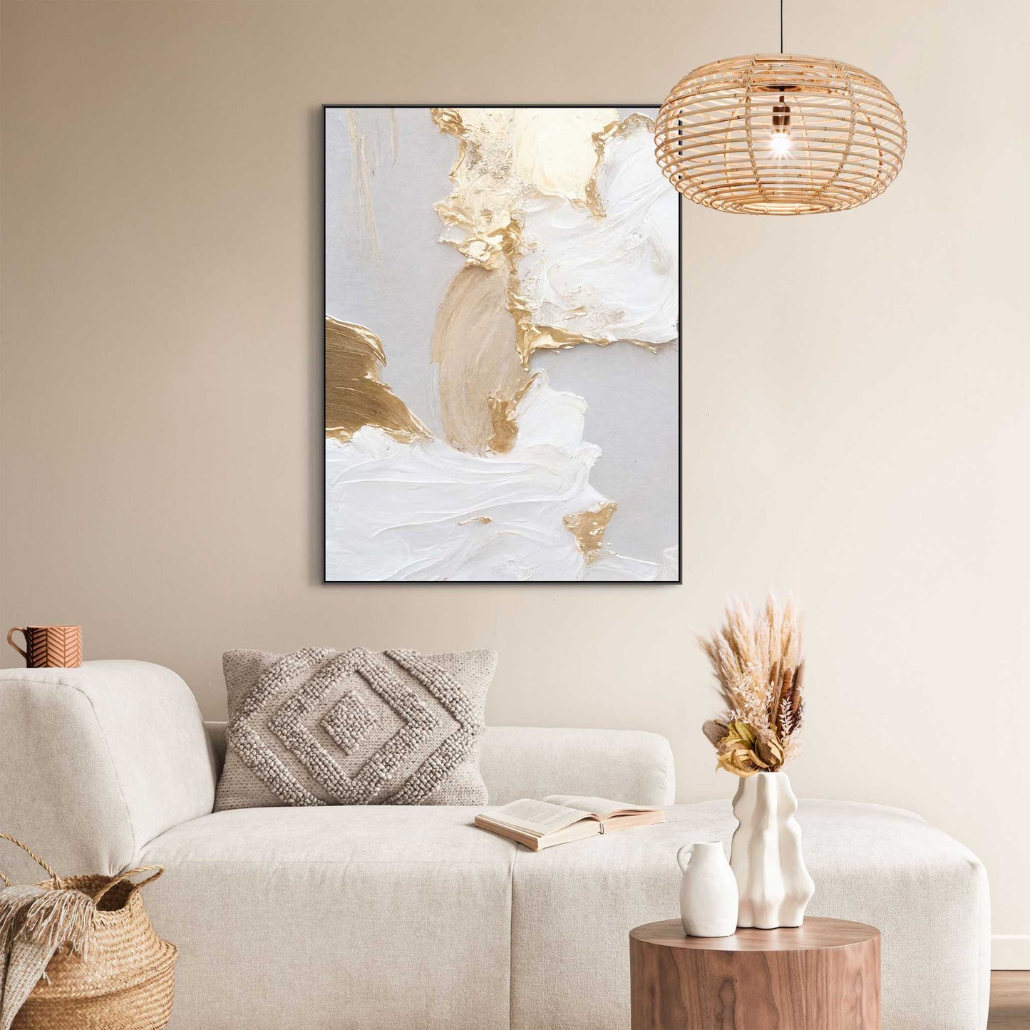 Canvas walldecoration River Deep 80x60