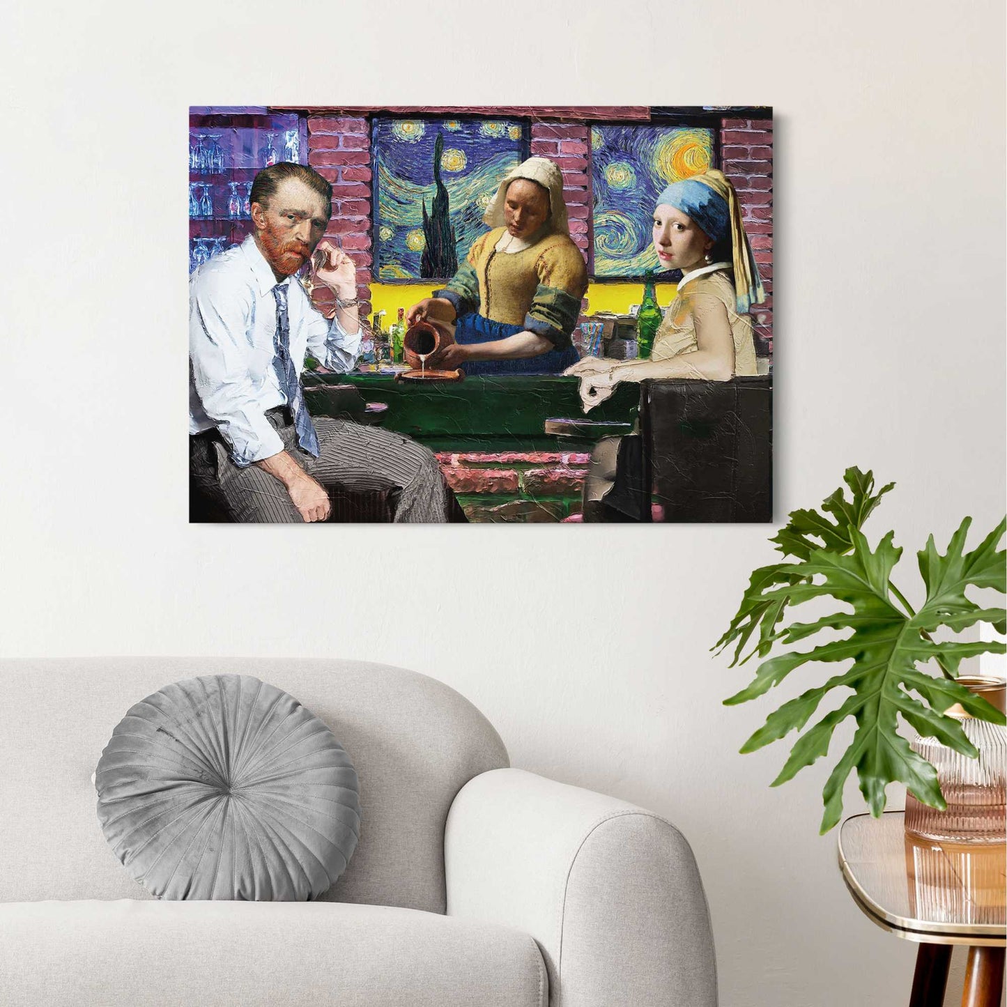 Canvas Classic Pub 50x70