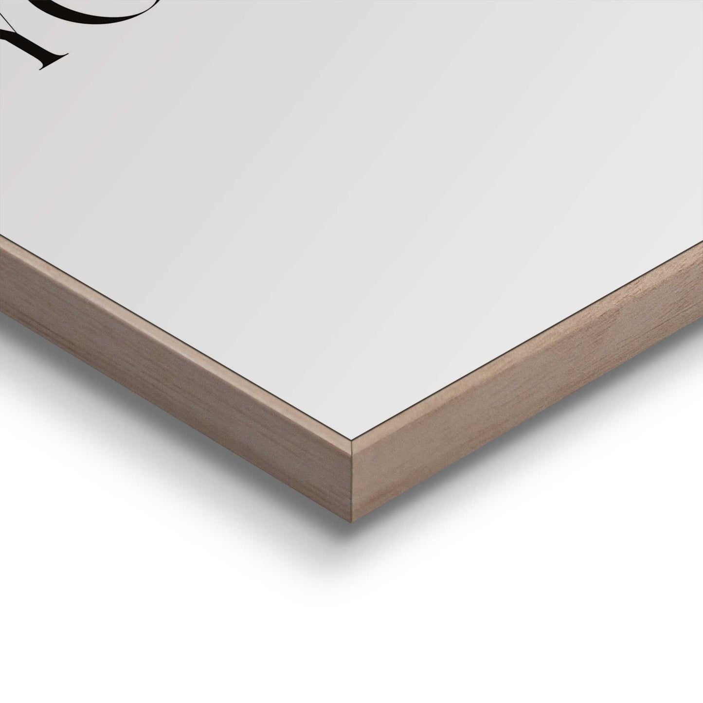 Framed in Wood Be Yourself 50x40