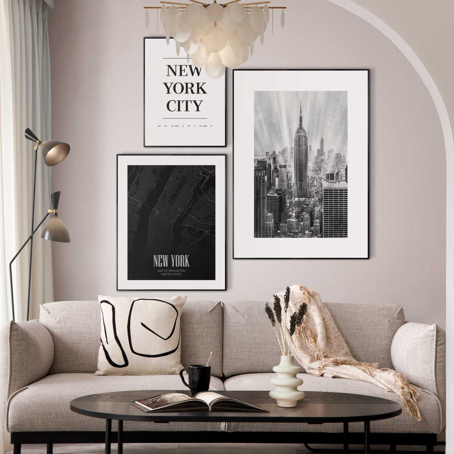 Framed in Black New York City 70x50