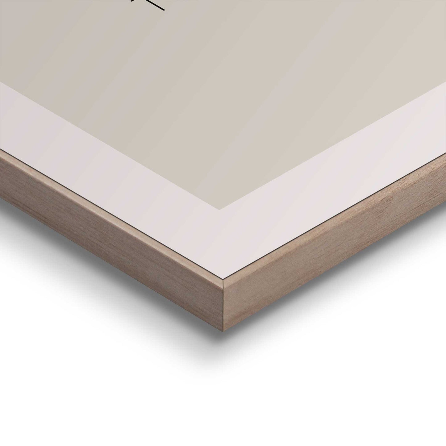 Framed in Wood Want to Become 50x40