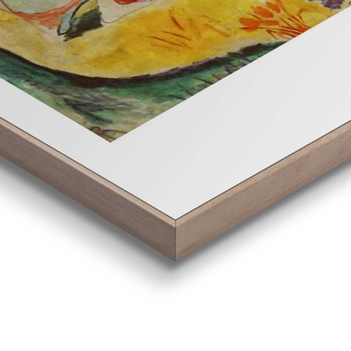 Framed in Wood Henri Matisse - le bonheur de vivre 50x70