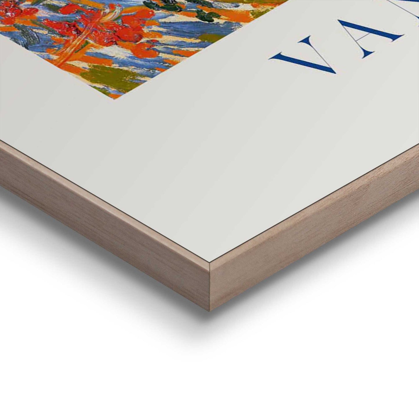 Framed in Wood Van Gogh - garden de Arles 70x50