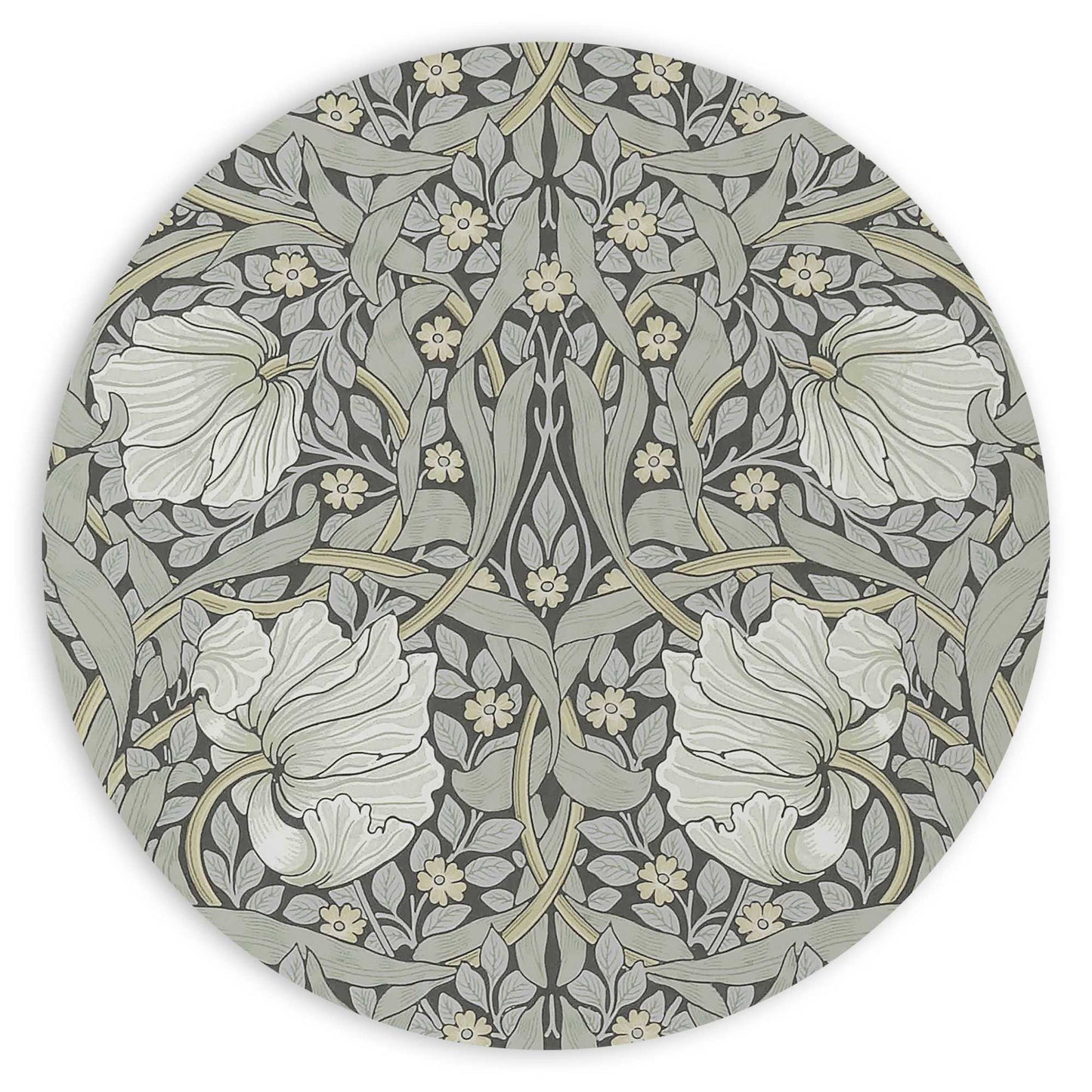 Painting William Morris - pimpernel 80 Rond