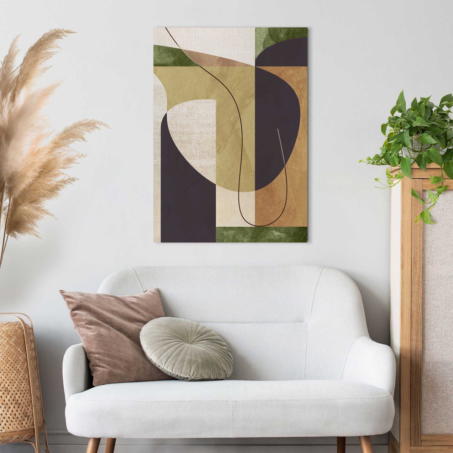 Canvas Clay Abstract 70x50